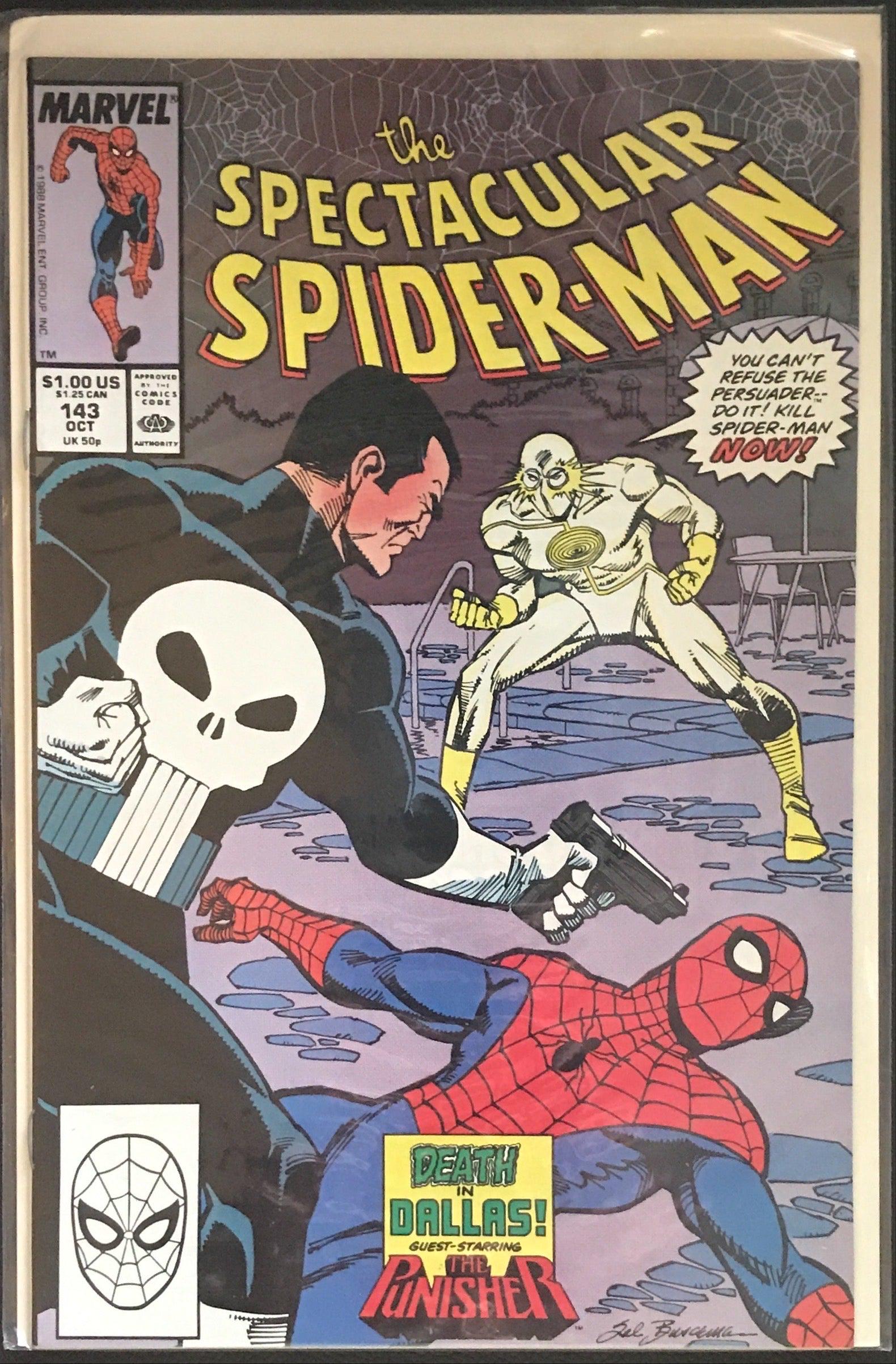 The Spectacular Spider-Man #143 NM (9.4): Title: The Spectacular Spider-Man #143 NM (9.4) Publisher: Marvel Series: The Spectacular Spider-Man Issue: 143 Published Year: