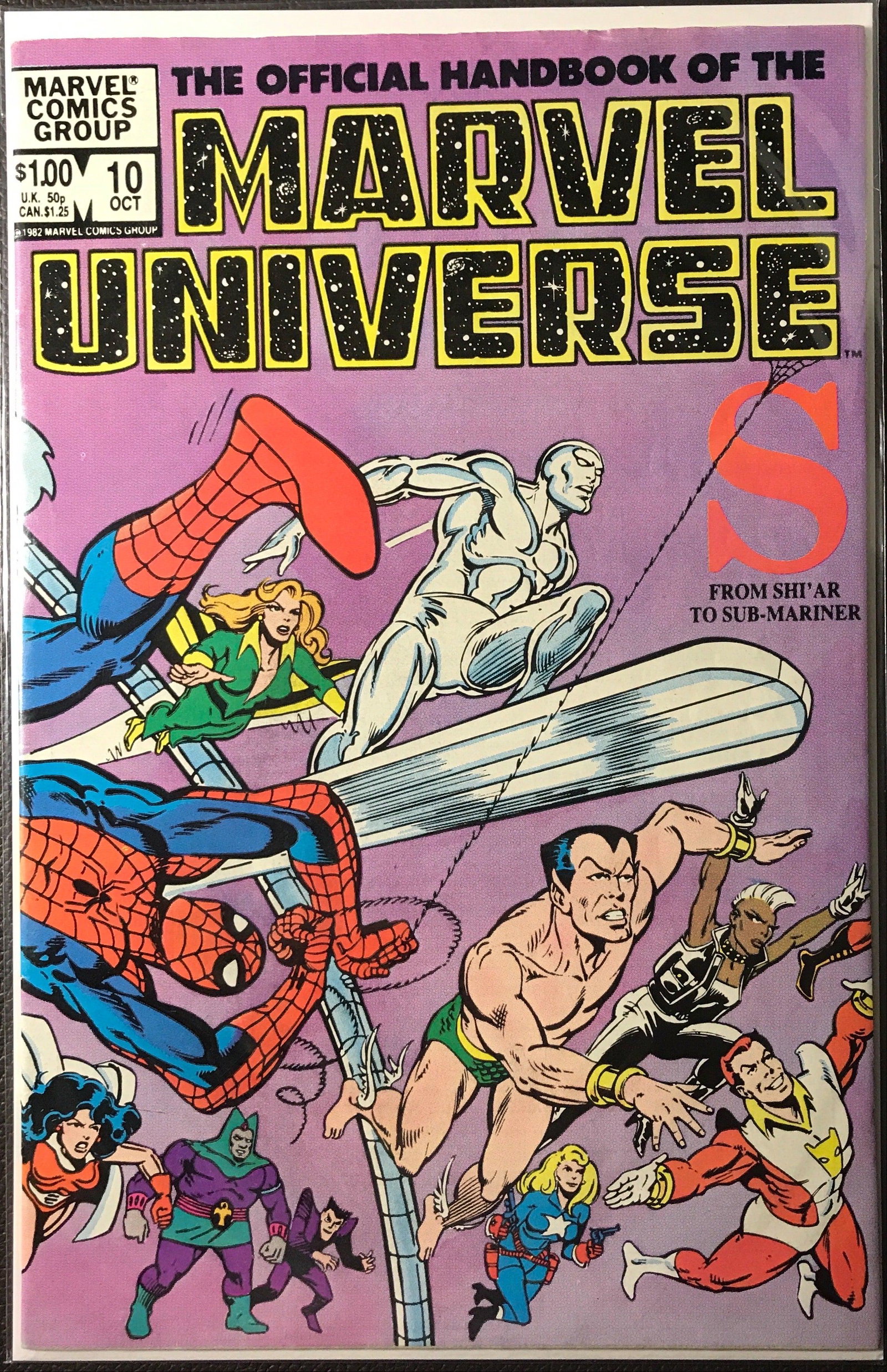 Marvel Universe, The Offical Handbook of the #10 (Vol. 2) VF+ (8.5): Title: Marvel Universe, The Offical Handbook of the #10 (Vol. 2) VF+ (8.5) Publisher: Marvel Series: Marvel Universe, The Offical Handbook of the I
