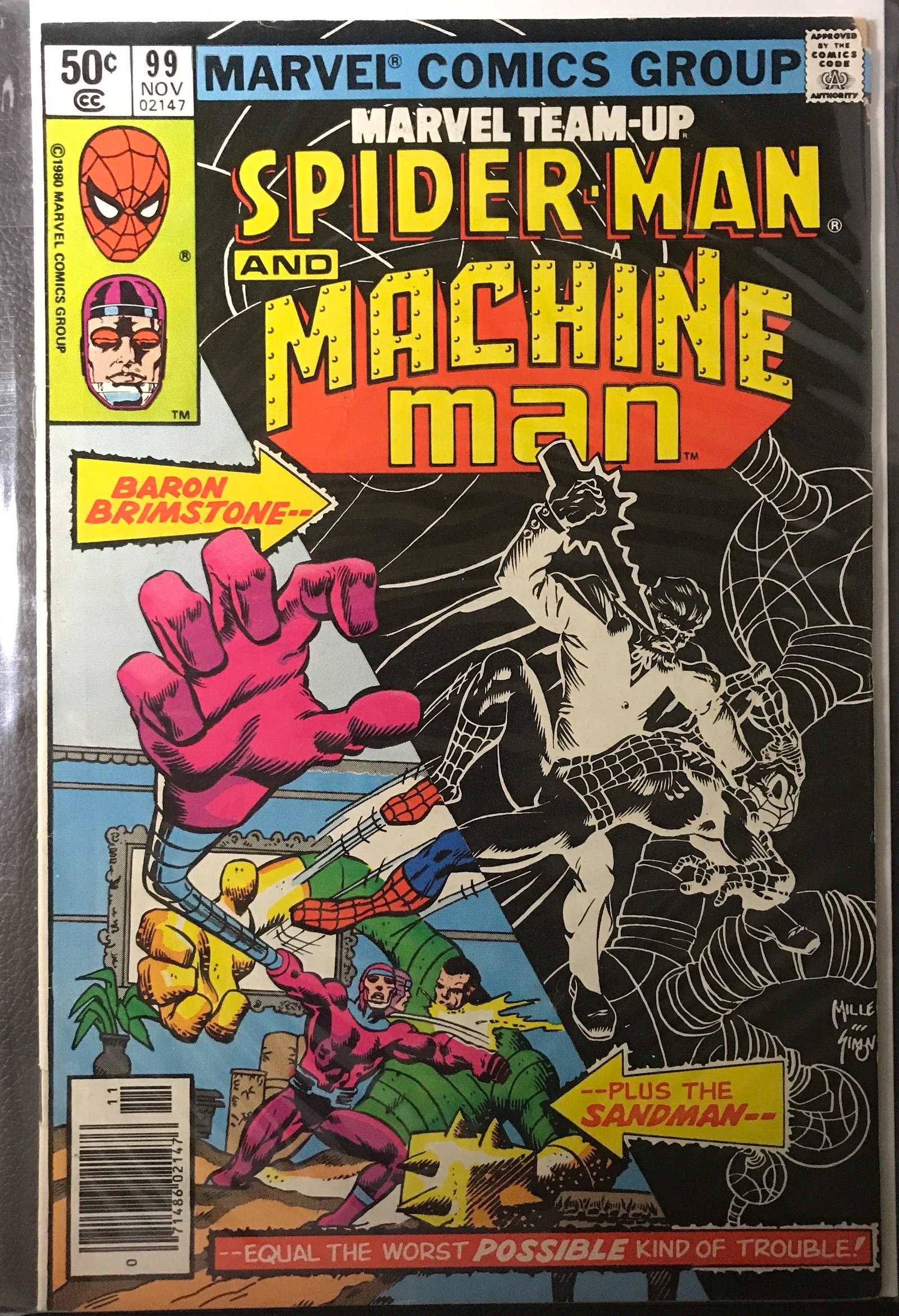 Marvel Team-Up #99 FN- (5.5): Title: Marvel Team-Up #99 FN- (5.5) Publisher: Marvel Series: Marvel Team-Up Issue: 99 Published Year: undefined Wr