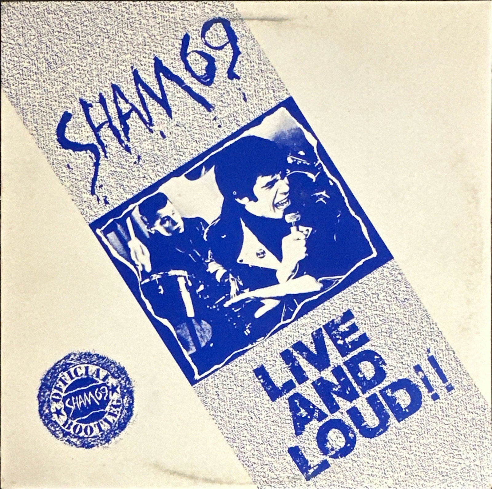 Sham 69: Live and Loud!! (First Pressing) (1987) First Pressing: Title: Live and Loud!! (First Pressing) Artist: Sham 69 Label: Link Records Code: LINK LP 04 Release Year: 1987 Format: Vinyl, LP, Album, Black & White Label