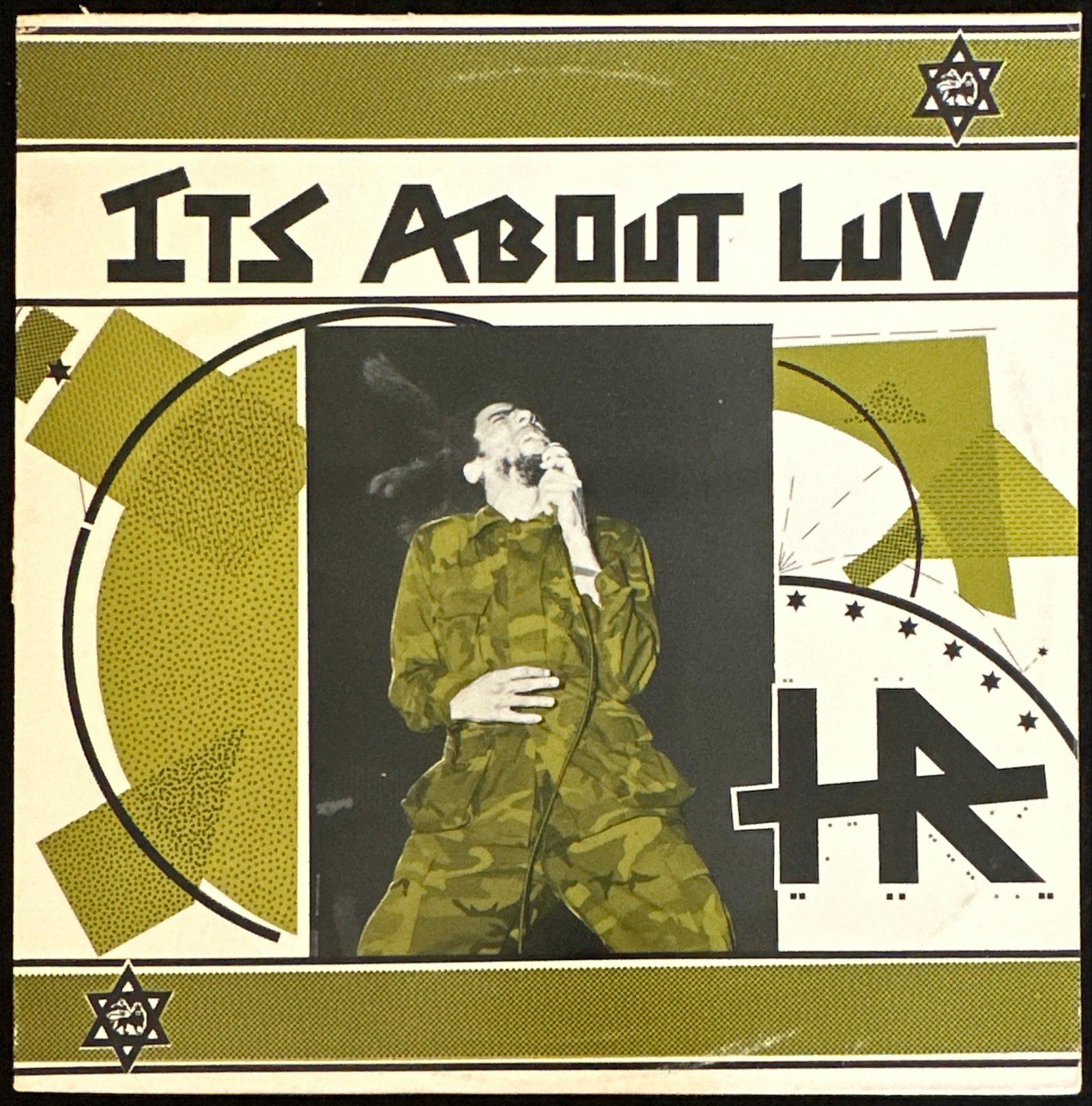 H R: It's About Luv (1985) First Pressing, Lyrics Included: Title: It's About Luv Artist: H R Label: Olive Tree Records Code: 101 Release Year: 1985 Format: Vinyl, LP Country: US Genre: Punk Rock, Regg