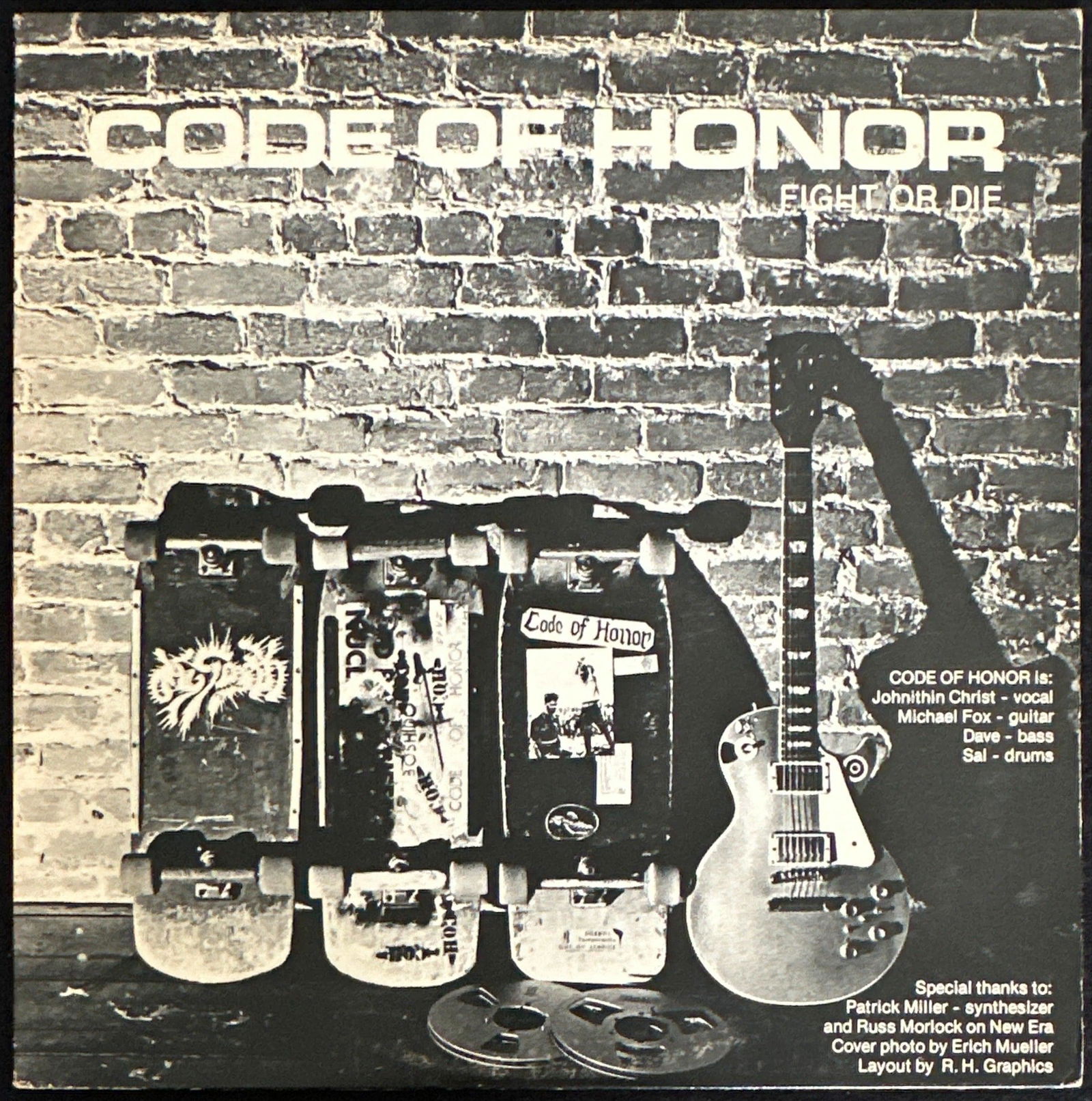 Code Of Honor: Fight or Die (1982) First Pressing, Insert Included (1 of 6)