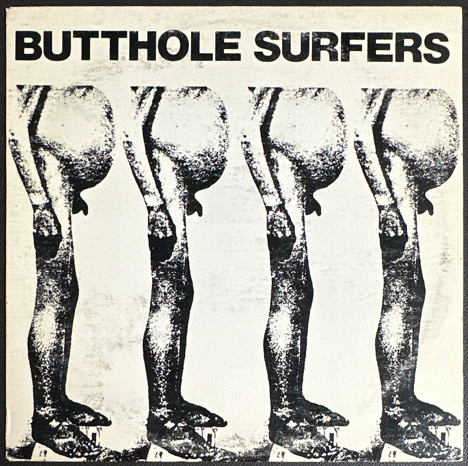 Butthole Surfers: Butthole Surfer (1983) Insert Included: Title: Butthole Surfer Artist: Butthole Surfers Label: Alternative Tentacles - Short Letters on Front Cover Code: VIRUS 32 Release Year: 1983 Format: Vinyl,