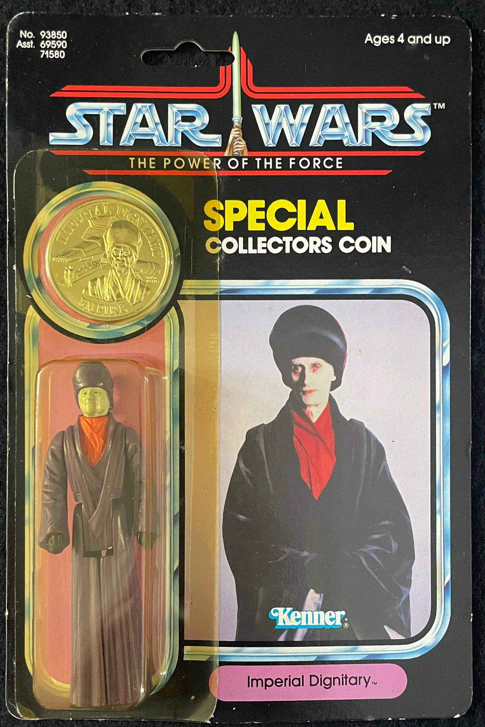 Kenner Star Wars Power of the Force (1985) Imperial Dignitary: Item: Kenner Star Wars Power of the Force (1985) Imperial Dignitary Character: Imperial Dignitary Toy Line: Star Wars Series: Power of the Force Card Version: 92 Bac