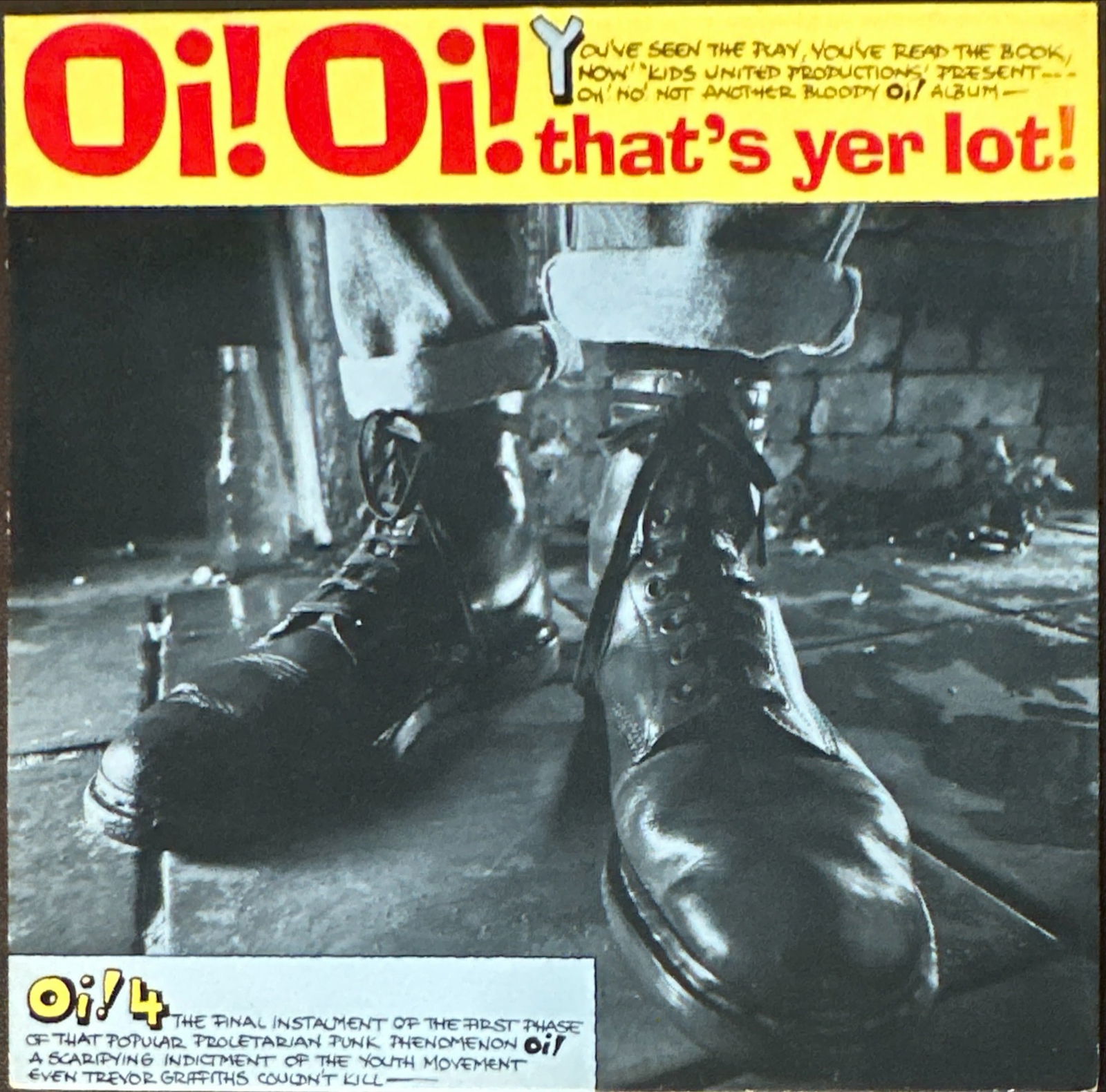 Various Artists: Oi! Oi! That's Yer Lot! (First Pressing) (1 of 4)