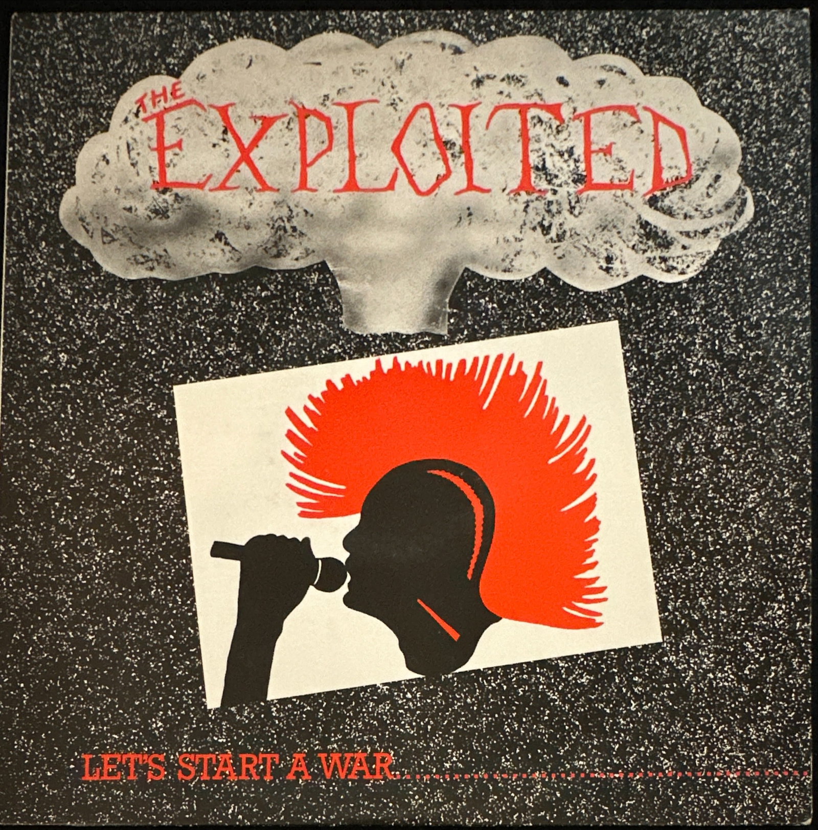 The Exploited: Let's Start a War...Said Maggie One Day: Title: Let's Start a War...Said Maggie One Day Code: DO JO LP 10 Label: Dojo Year Released: 1985 Country: UK Format: Vinyl, LP, Album Genre: Rock Style: Punk Vinyl Condition: