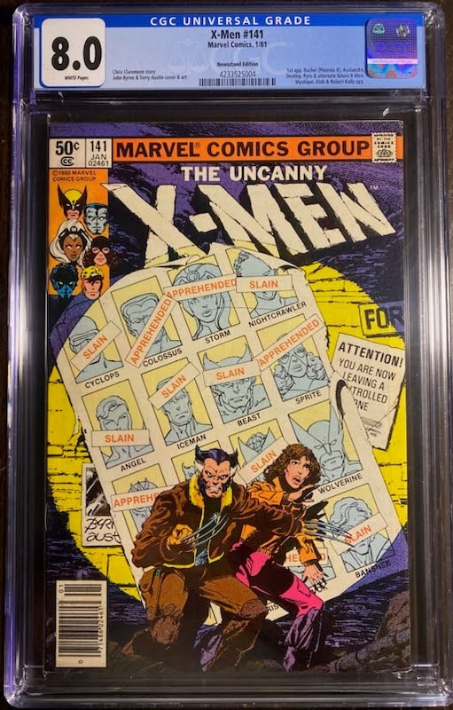 The X-Men #141 (1981) CGC 8.0 (1 of 2)