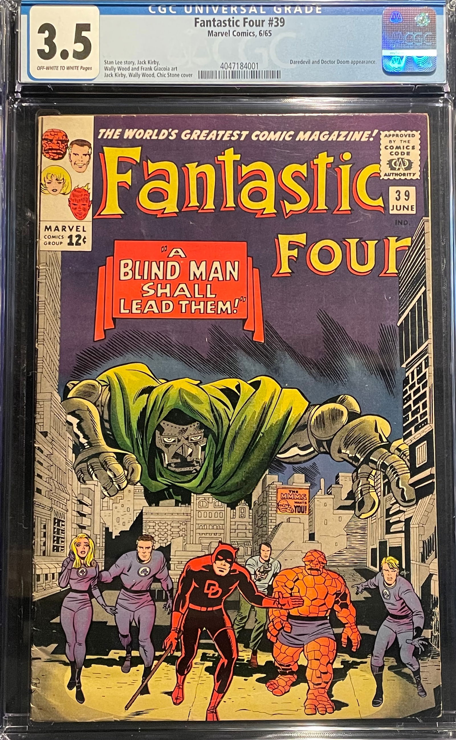 Fantastic Four #39 (1965) CGC 3.5 (1 of 2)