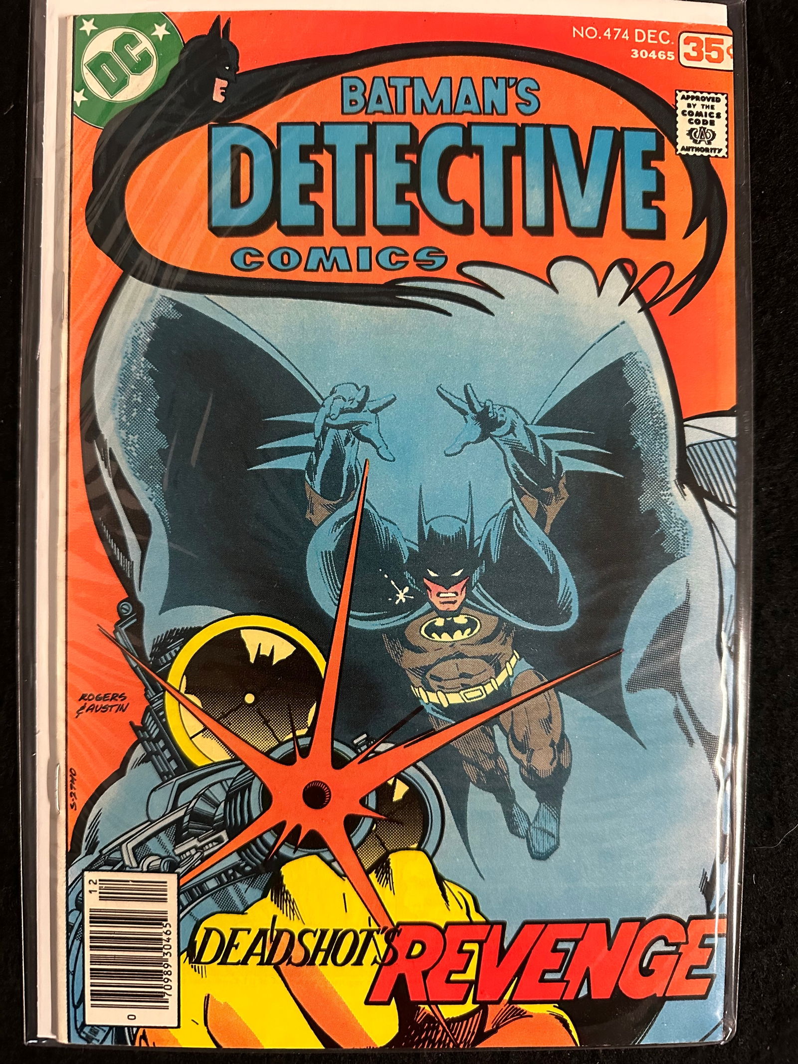 Detective Comics #474 (1977) FN/VF (7.0) 1st New Deadshot (1 of 2)