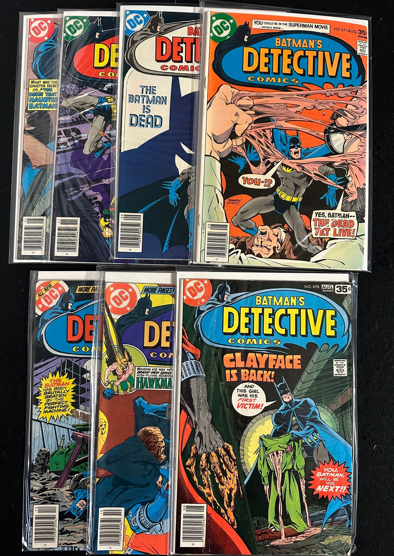 Detective Comics #471-480 (7 Issues) (1 of 1)