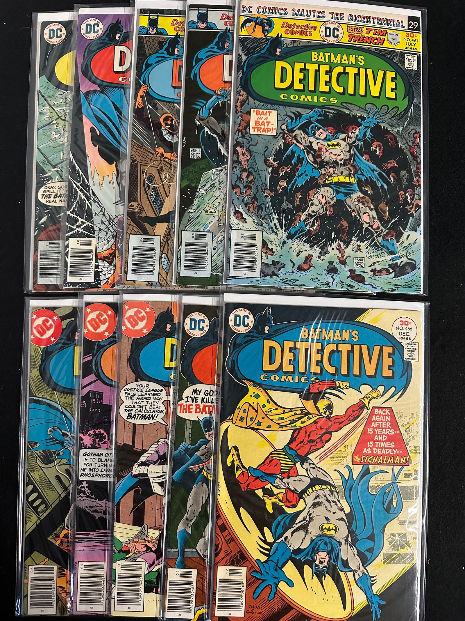 Detective Comics #461-470 (10 Issues) (1 of 1)