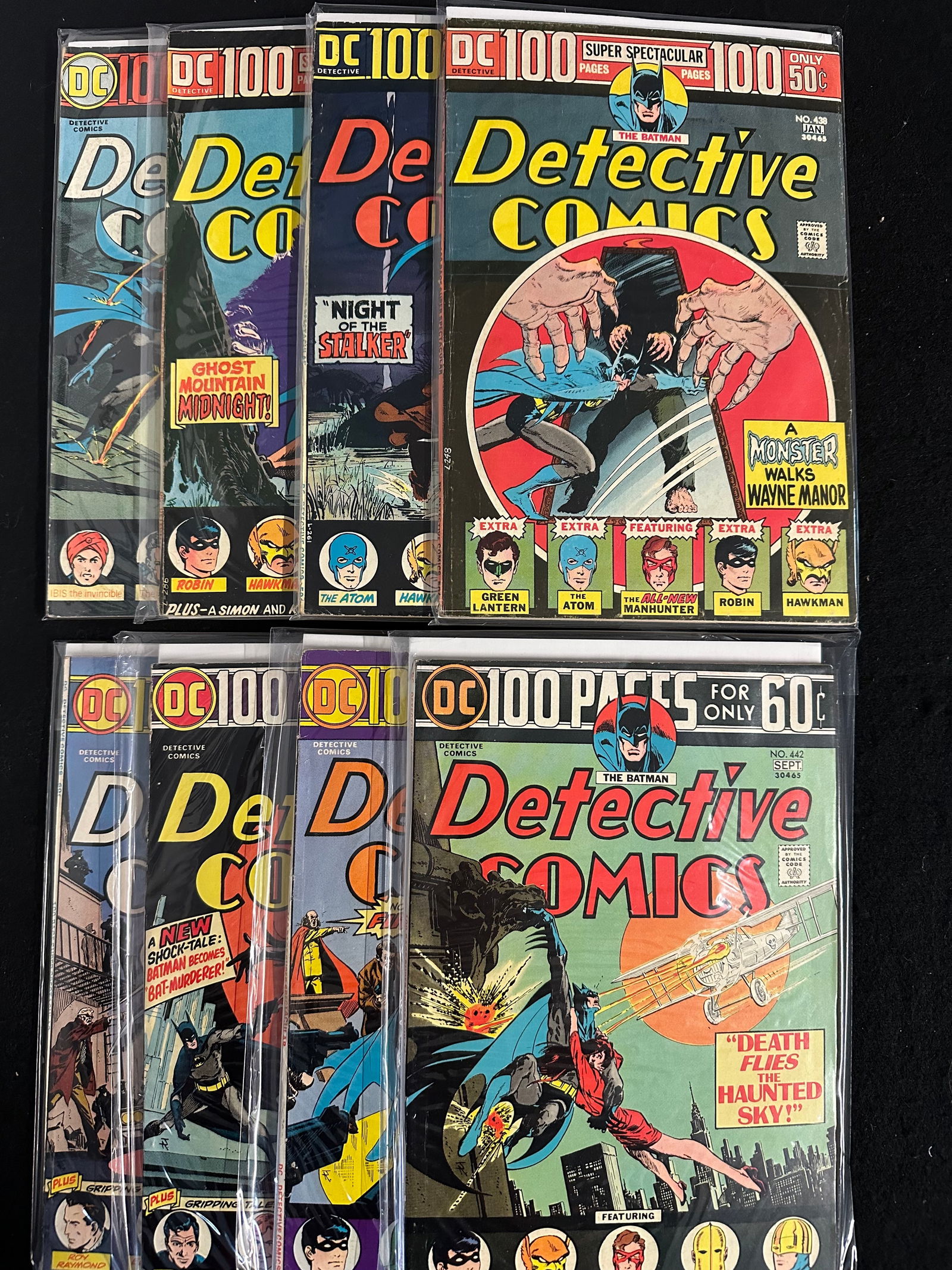 Detective Comics #438-445 - 100 Pages Complete Run (8 Issues) (1 of 9)