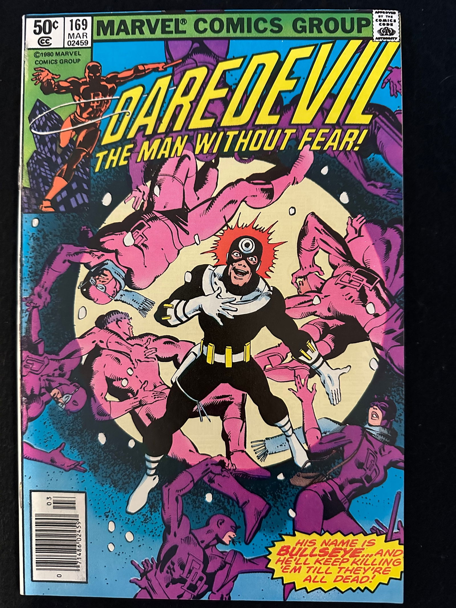 Daredevil #169 Newsstand VF- (7.5) 2nd Elektra Frank Miller (1 of 1)