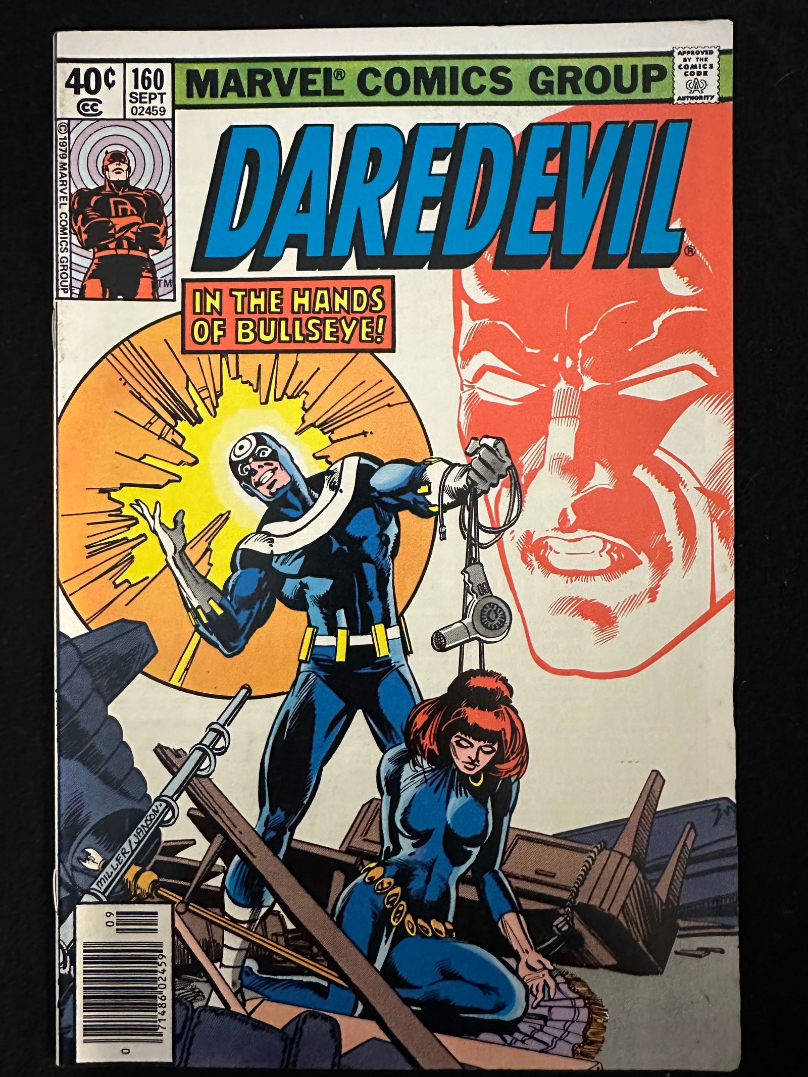 Daredevil #160 (1979) Newsstand VF (8.0) Frank Miller Bullseye Appearance (1 of 1)
