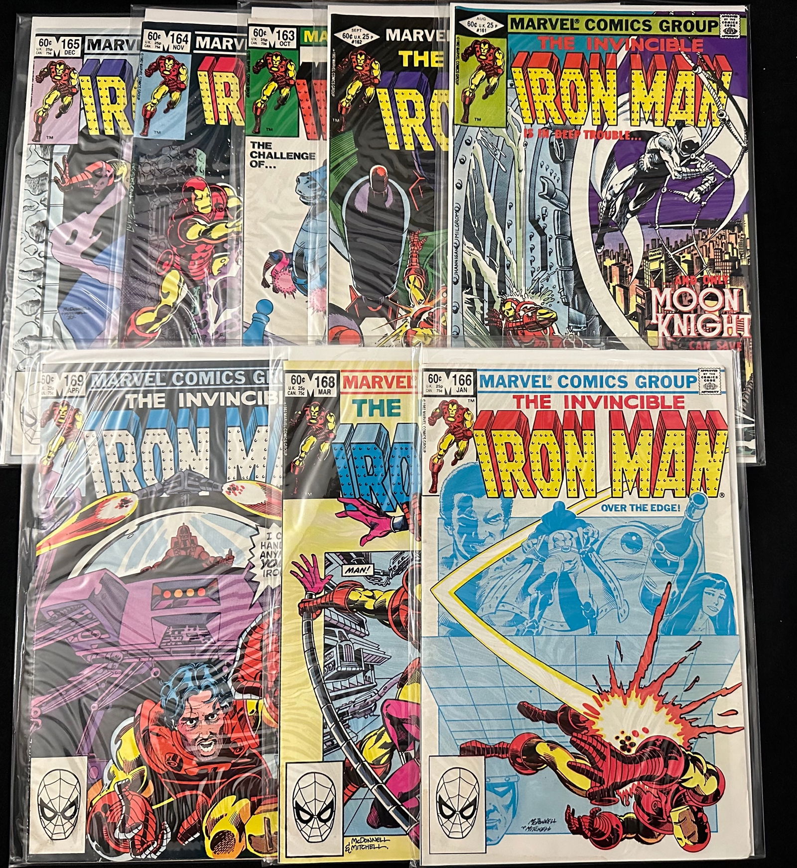 Iron Man #161-169 (8 Issues) (1 of 1)