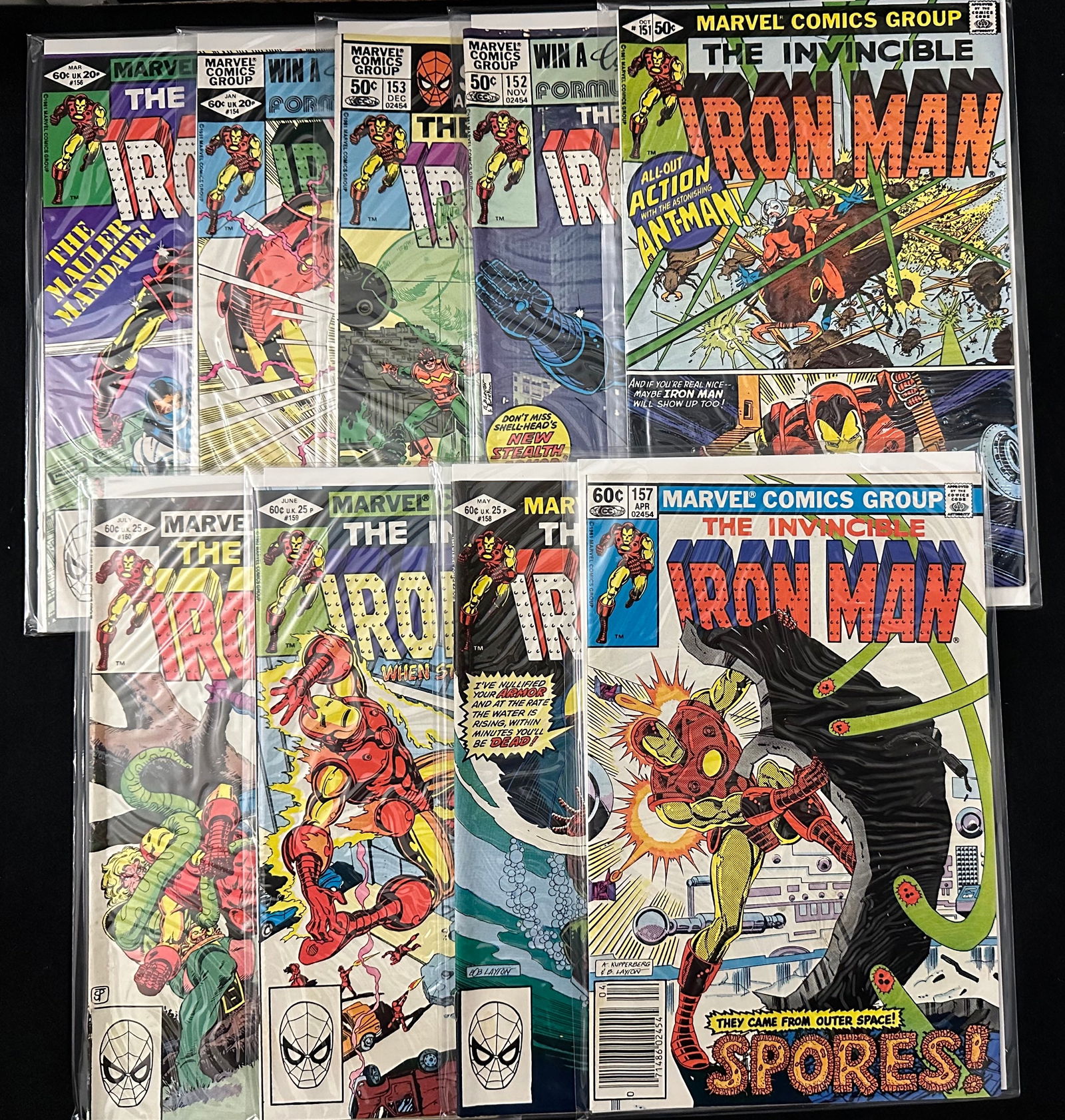 Iron Man #151-160 (9 Issues) (1 of 1)