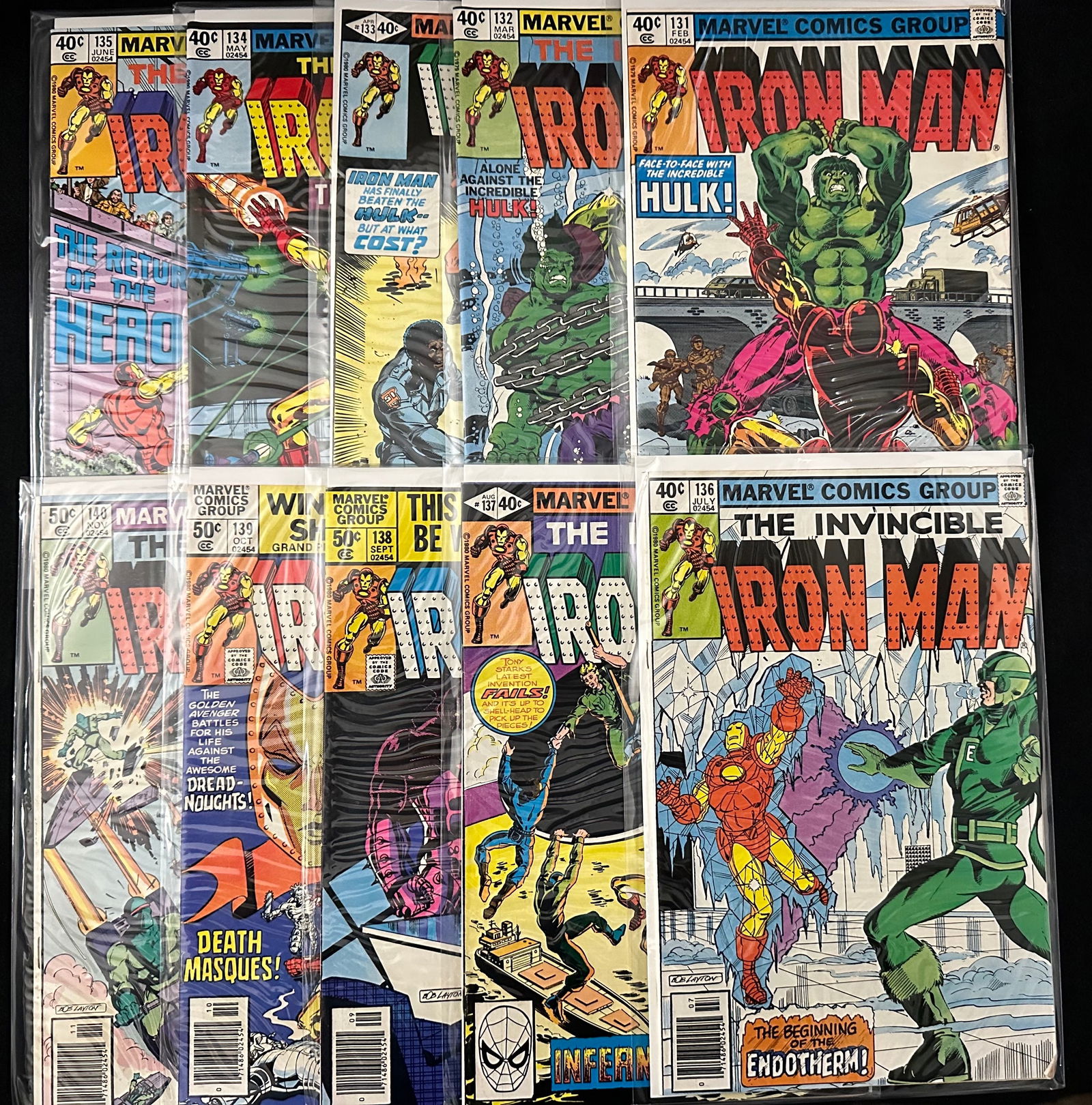 Iron Man #131-140 (10 Issues) (1 of 1)