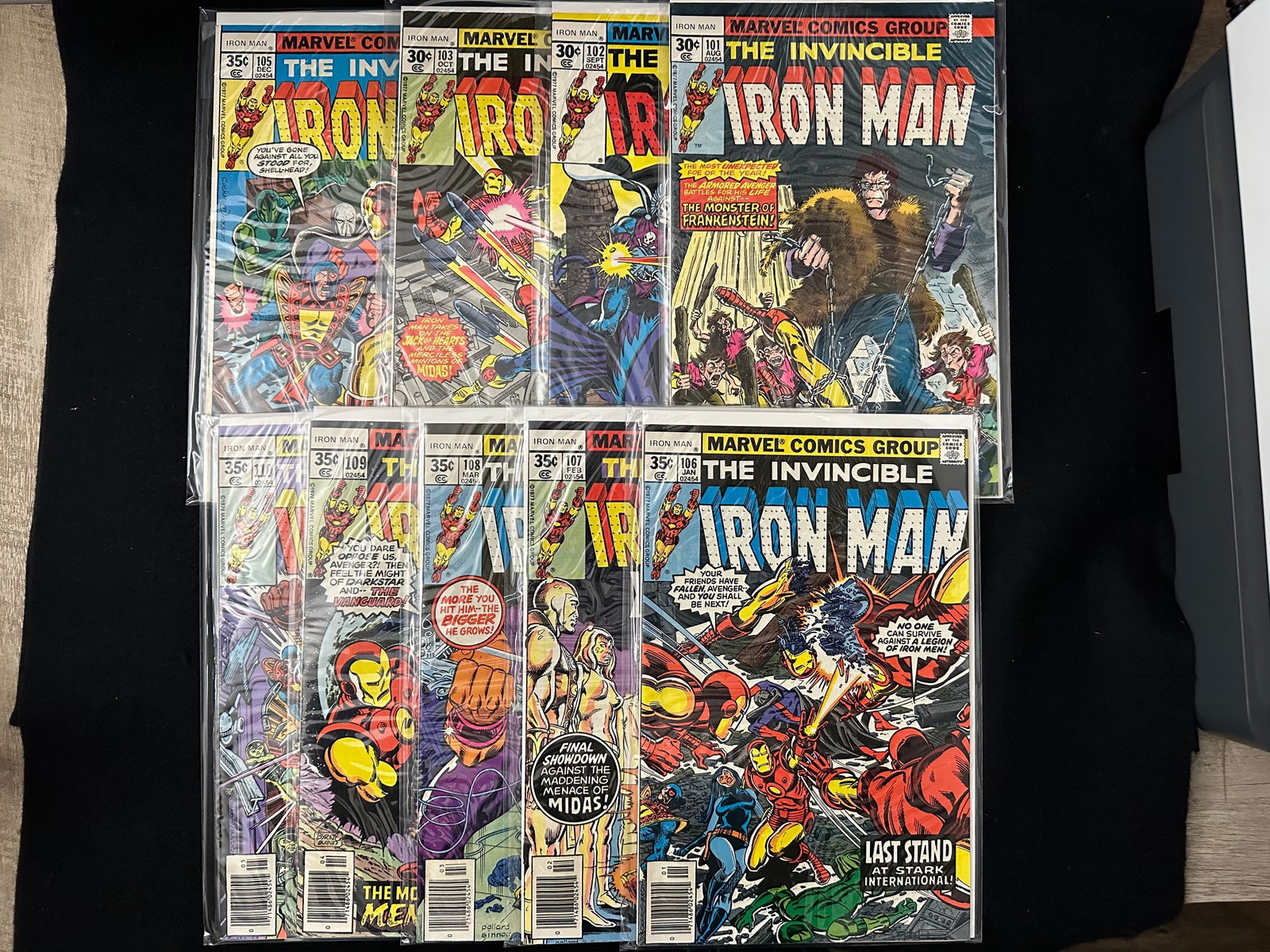 Iron Man #101-110 (9 Issues) (1 of 1)