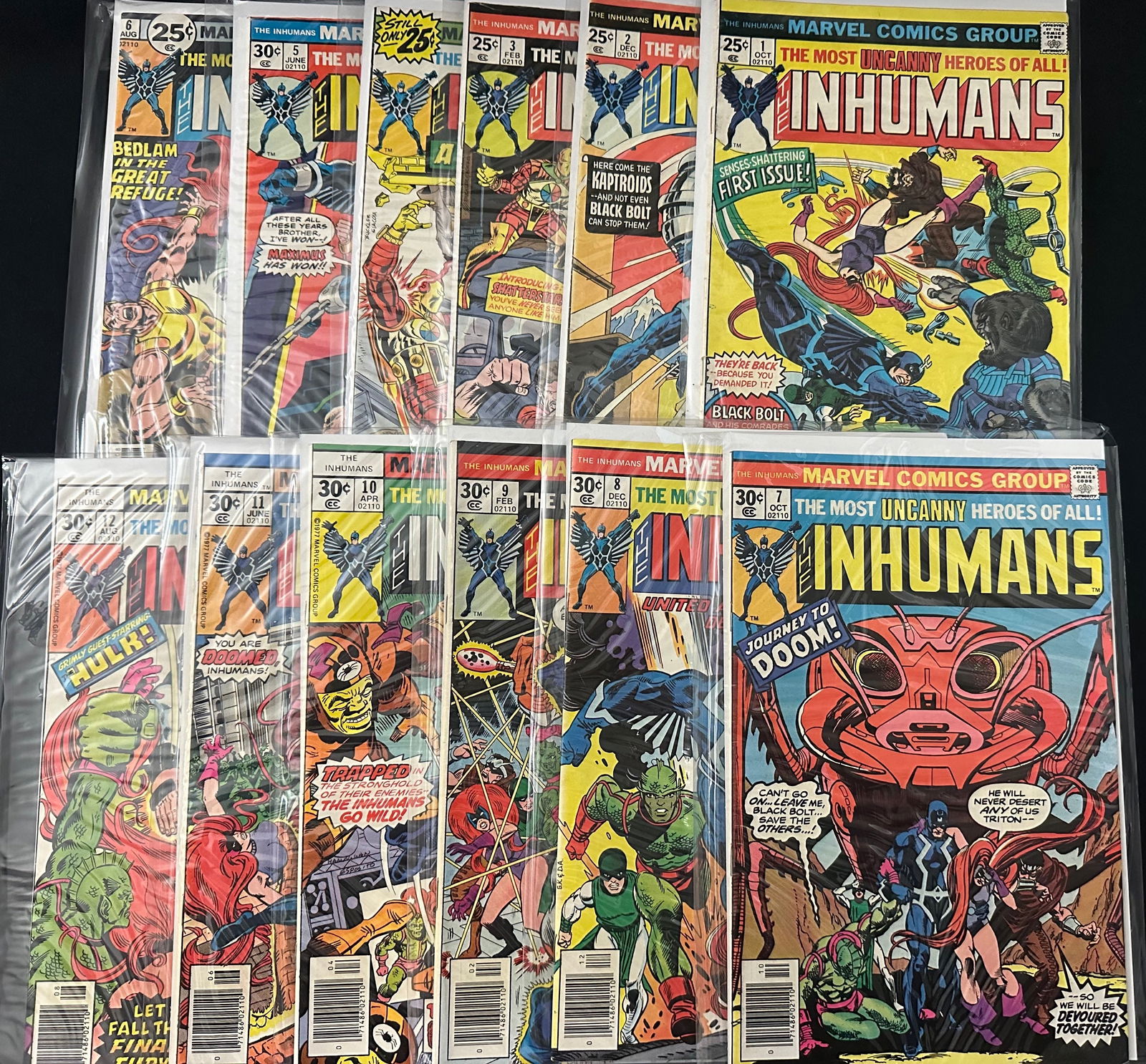 Inhumans #1-12 (12 Issues) Complete Run (1 of 1)