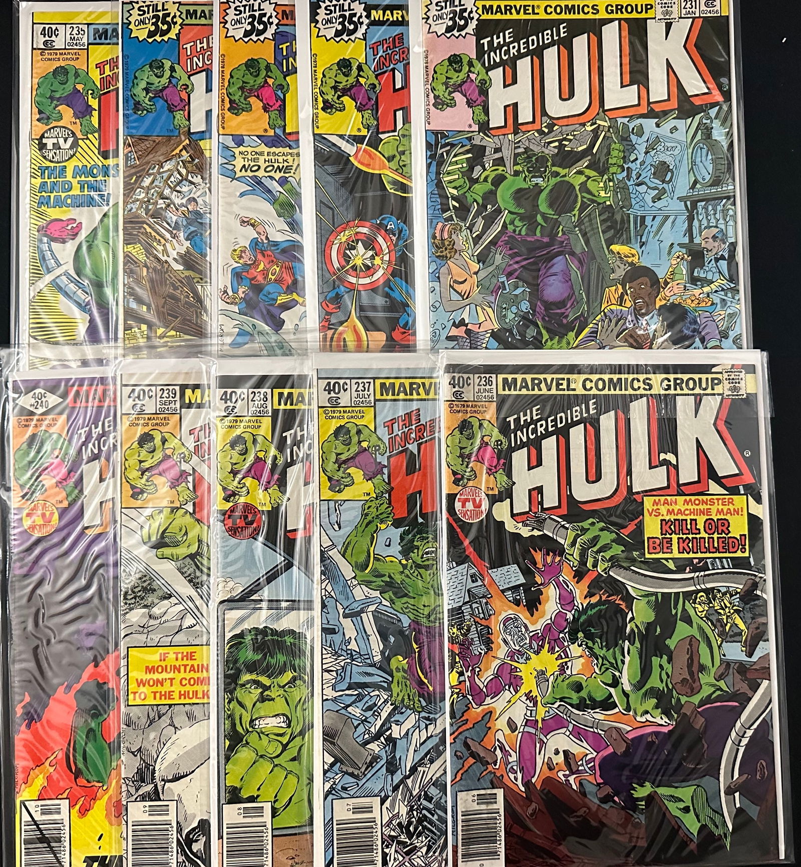 Incredible Hulk #231-240 (10 Issues) (1 of 1)