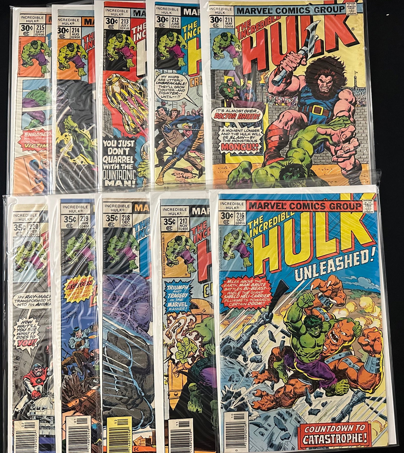 Incredible Hulk #211-210 (10 Issues) (1 of 1)