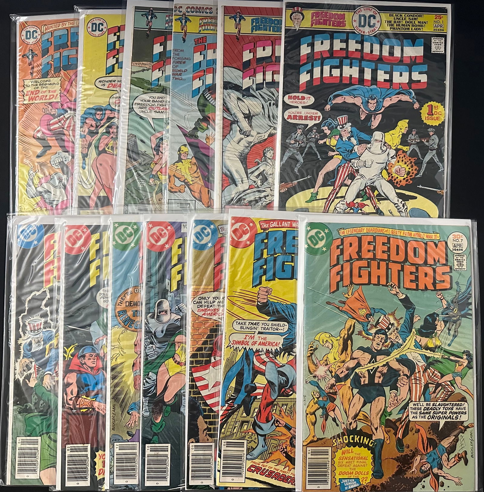 Freedom Fighters #1-13 (13 Issues) (1 of 1)