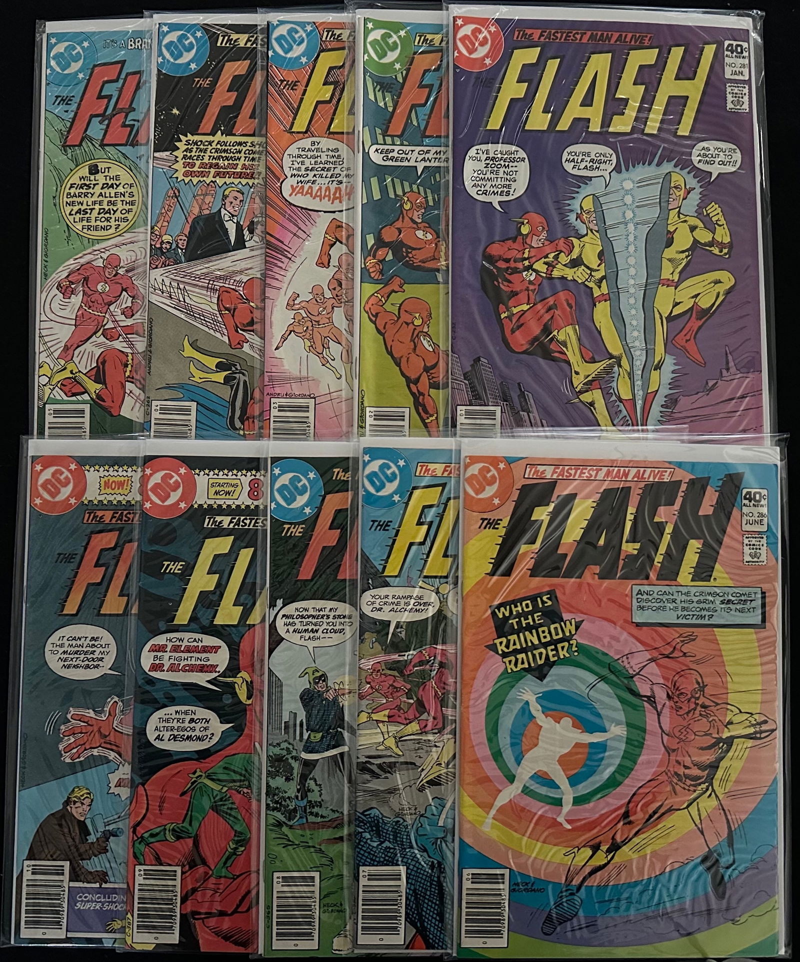 Flash #281-290 (10 Issues) (1 of 1)