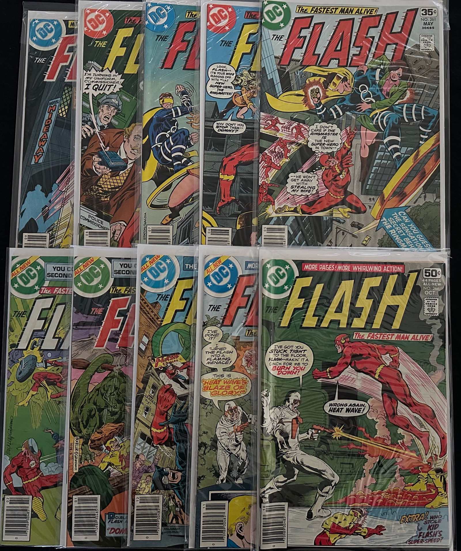 Flash #261-270 (10 Issues) (1 of 1)