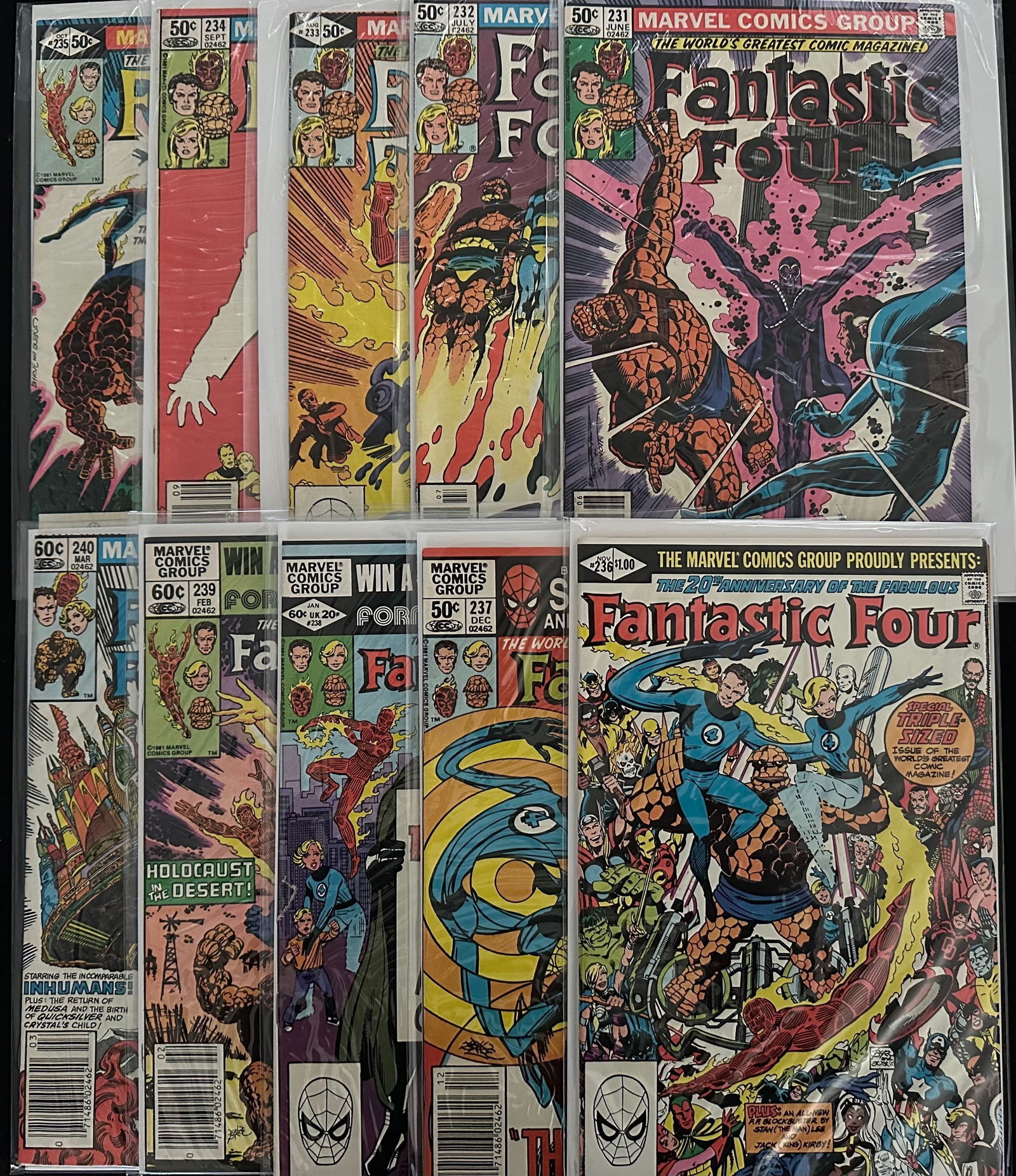 Fantastic Four #231-240 (10 Issues) (1 of 1)