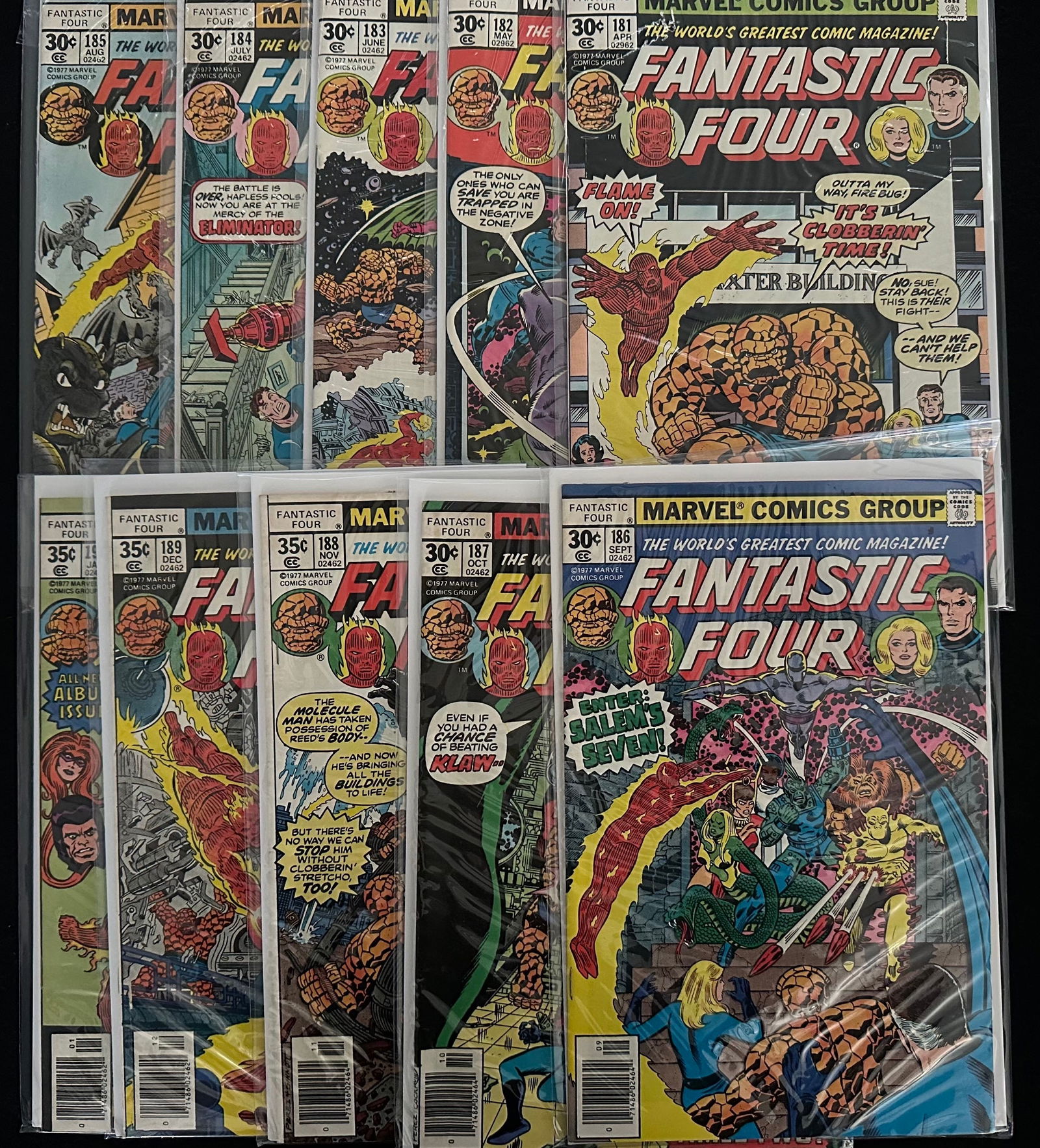 Fantastic Four #181-190 (10 Issues) (1 of 1)