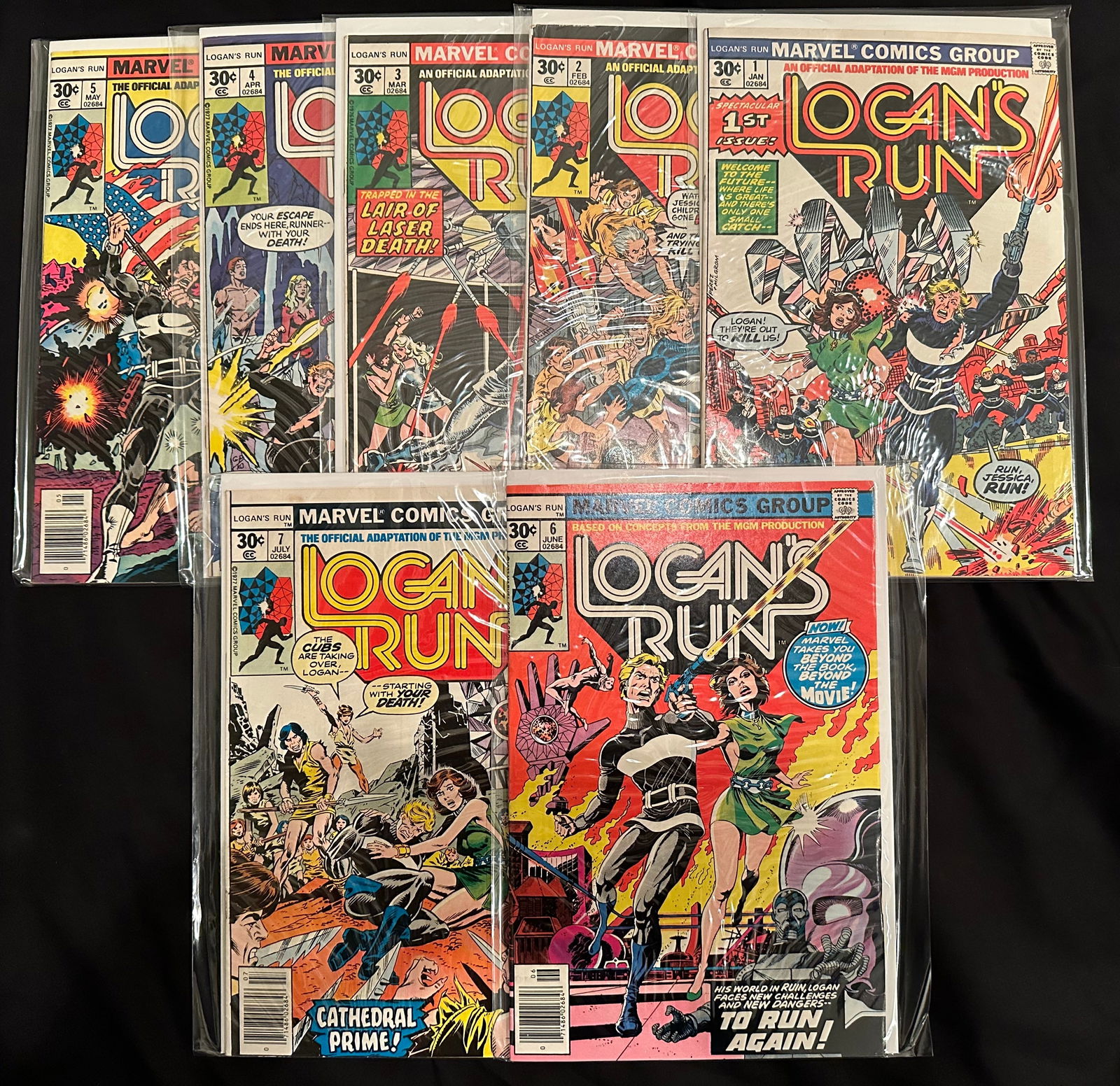 Logan's Run #1-7 (7 Issues) Complete Run (1 of 1)