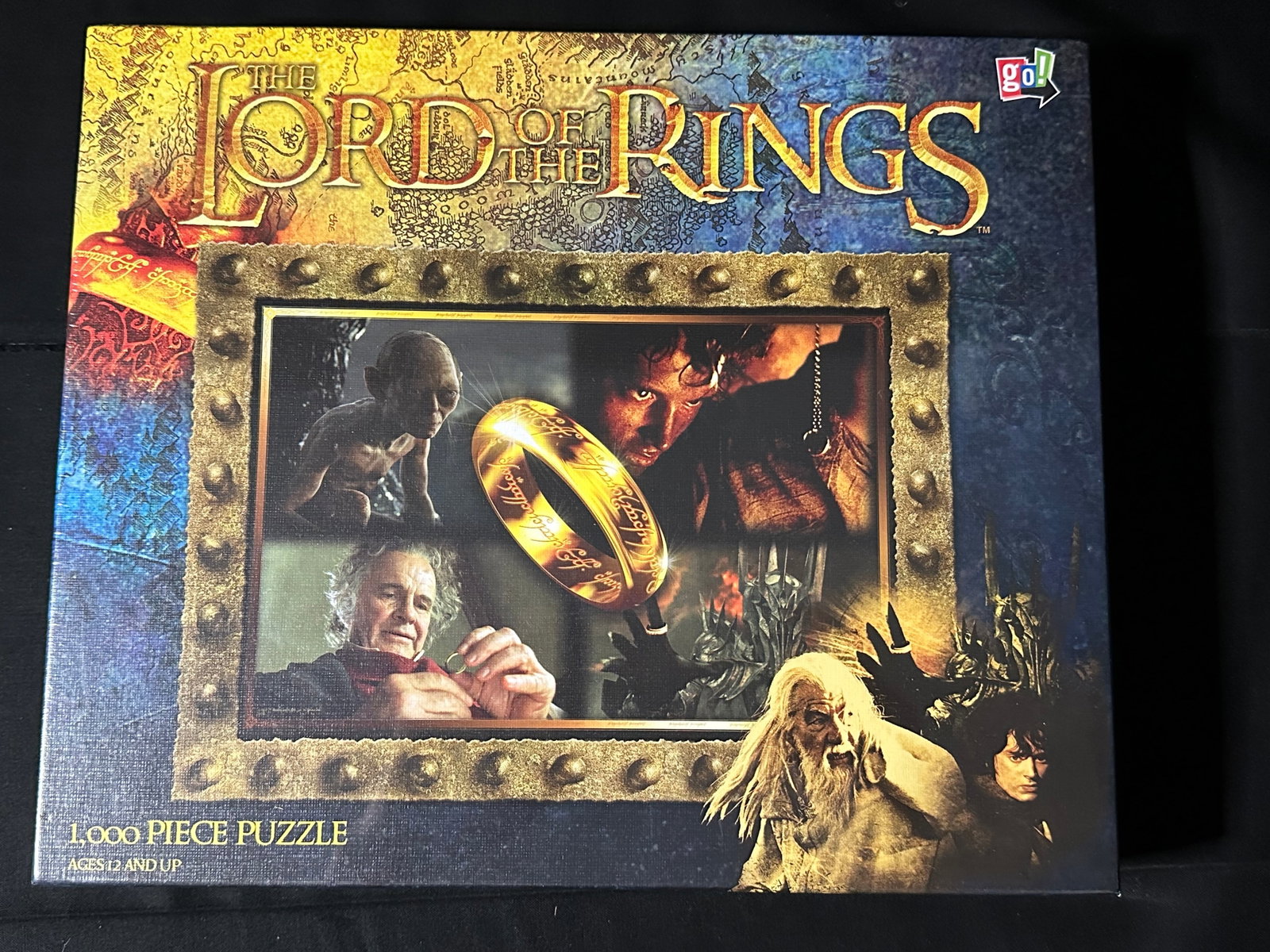 The Lord of the Rings 1000-Piece Jigsaw Puzzle by Go!: The Lord of the Rings 1000-Piece Jigsaw Puzzle by Go! Brand: The Lord of the Rings Manufacturer: Go! / Warner Bros. Genre: FIlm; Fantasy All items marked as SEALED, NEW, UNUSED, or UNOPENED means that