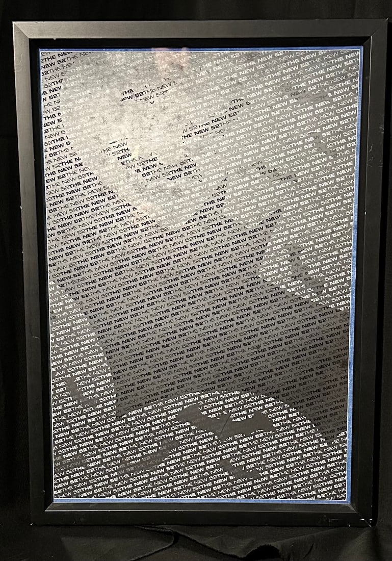 DC New 52 Batman Symbol Poster Frame (1 of 1)