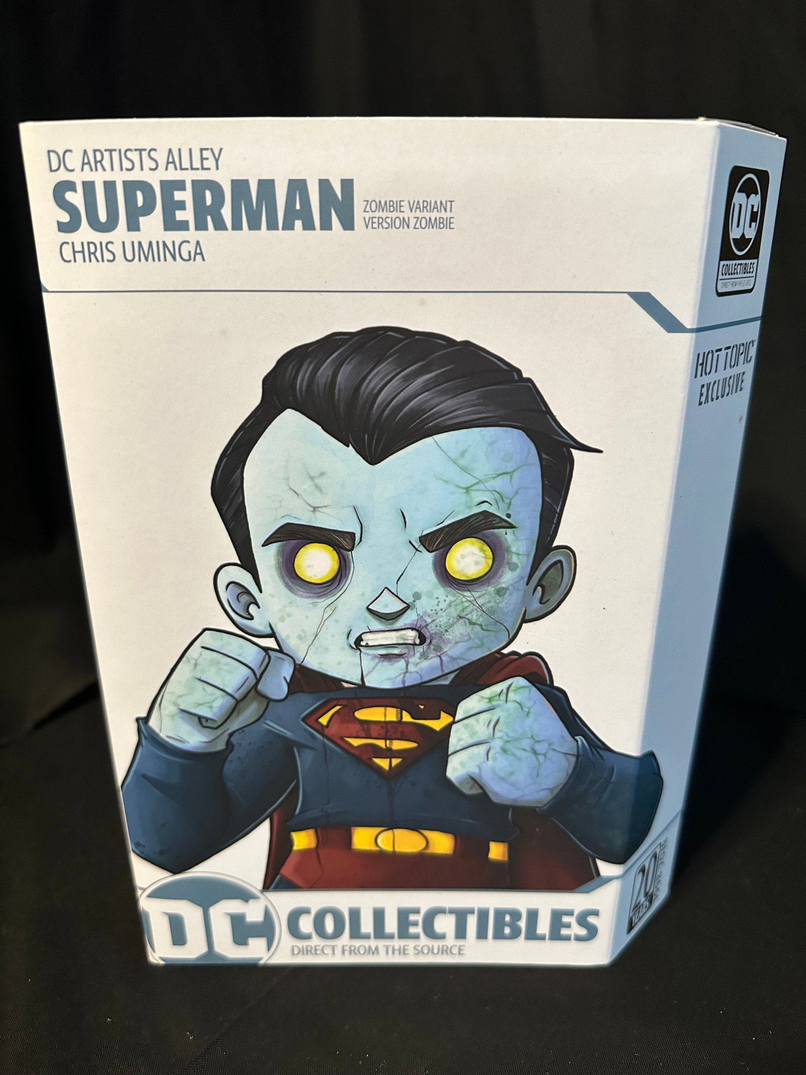 DC Artist Alley: Superman By Chris Uminga Zombie Variant: DC Artist Alley: Superman By Chris Uminga Zombie Variant Brand: DC Comics Character: Superman Manufacturer: DC Collectibles Type: Statue Genre: Superhero, Comic Book, Pop Culture Artist: Chris