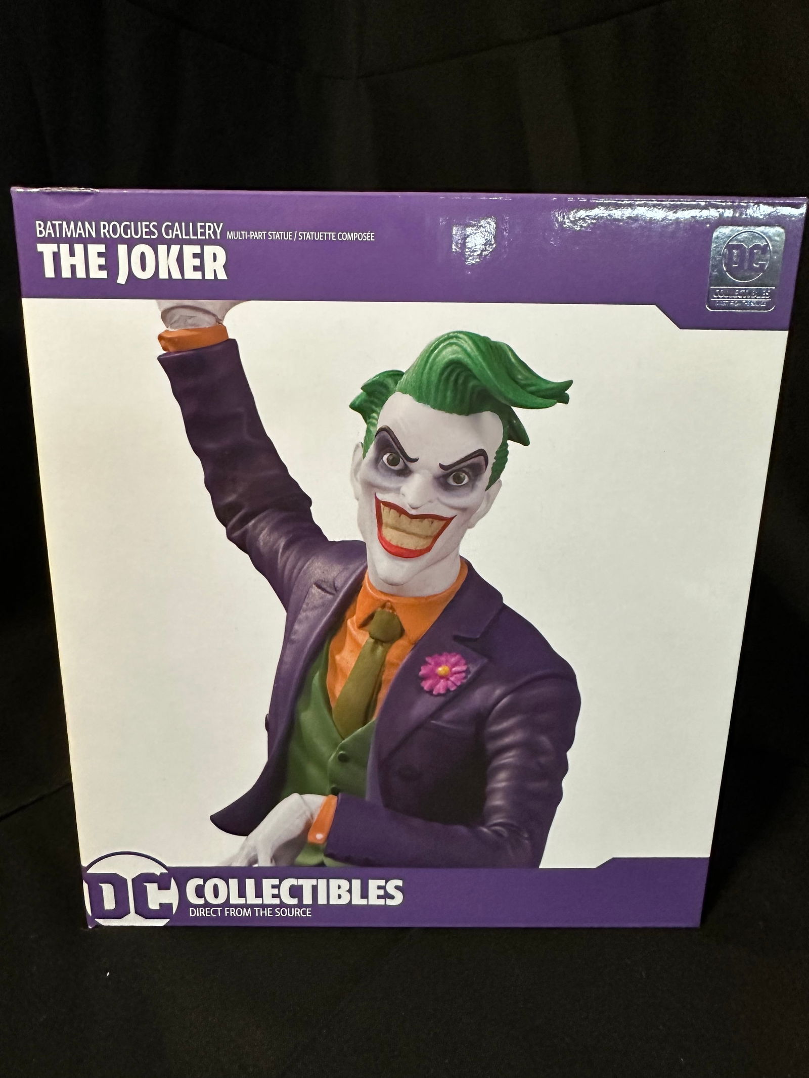 Batman Rogues Gallery: The Joker Multi-Part Statue Diorama: Batman Rogues Gallery: The Joker Multi-Part Statue Diorama Brand: DC Comics Character: The Joker Manufacturer: DC Collectibles Type: Statue Genre: Superhero, Comic Book, Pop Culture Product Siz