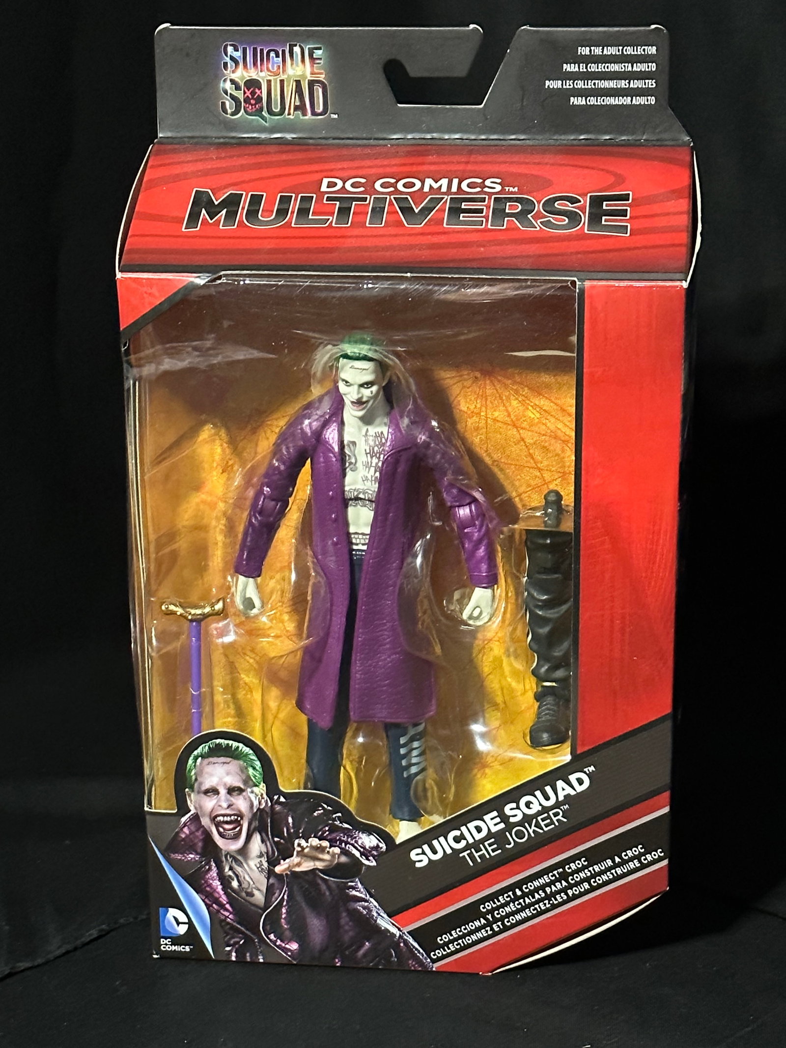 DC Multiverse Suicide Squad The Joker: DC Multiverse Suicide Squad The Joker Brand: DC Comics Character: The Joker Manufacturer: Mattel Type: Action Figures Genre: Superhero, Comic Book, Pop Culture All items marked as SEALED, NEW, U