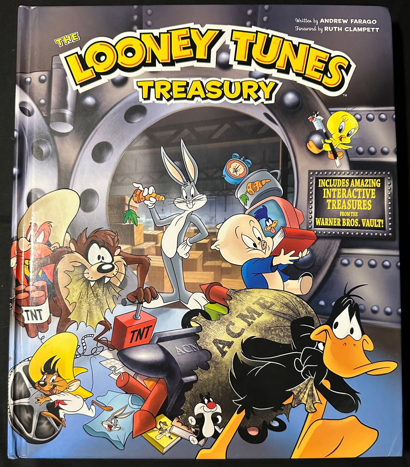 Looney Tunes Treasury: Includes Amazing Interactive Treasures from the Warner Bros. Vault!: Looney Tunes Treasury: Includes Amazing Interactive Treasures from the Warner Bros. Vault! Brand: Warner Bros. Publisher: Running Press Publisher Date: 2010 Format: Hardcover Genre: Funny Animals, TV 