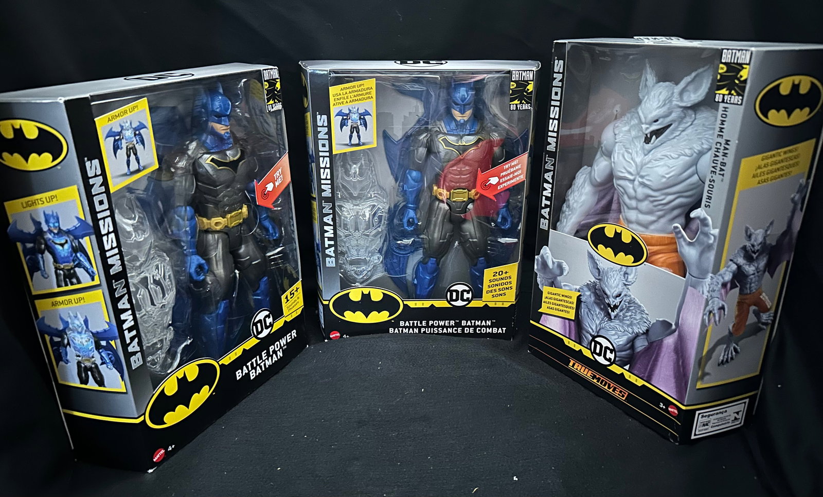 Batman Missions: Battle Power Batman & True Moves Man-Bat (1 of 4)
