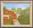 Al Black 20x24 'Poinciana Path'