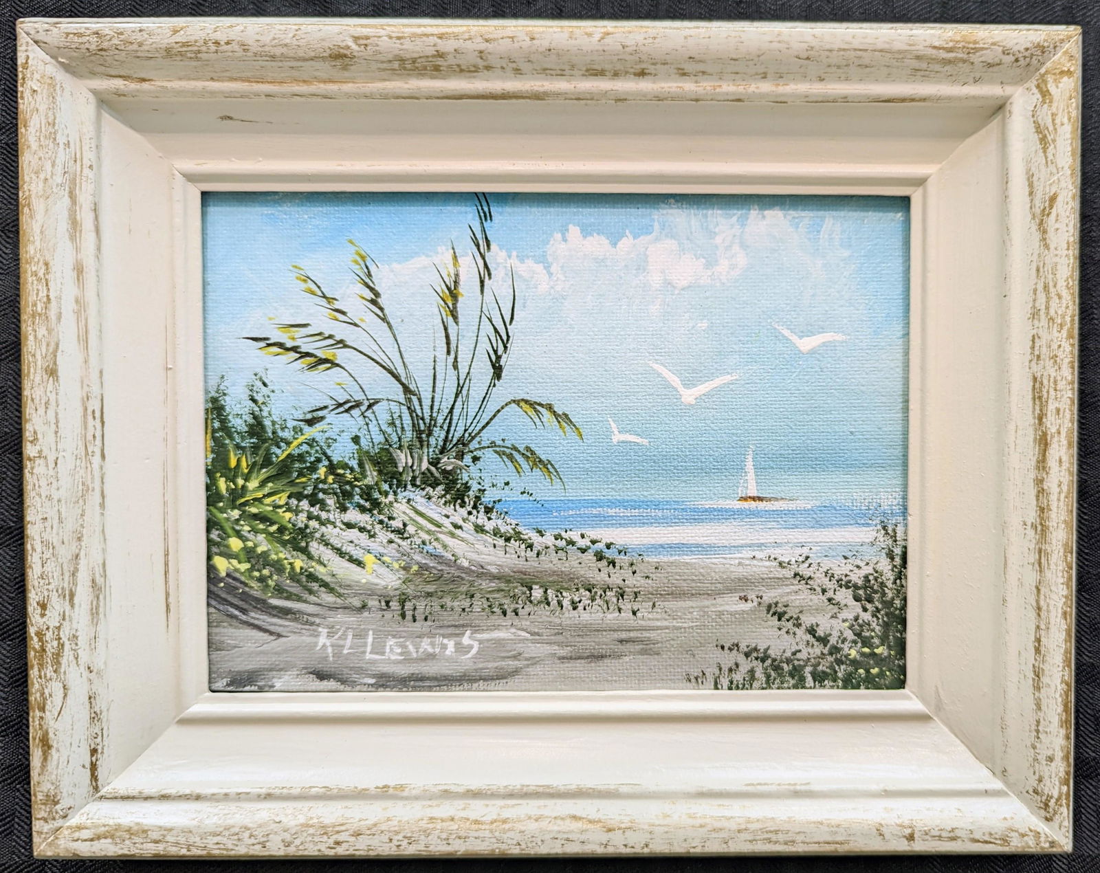 R. L. Lewis 5x7 'Ocean Sail' (1 of 3)