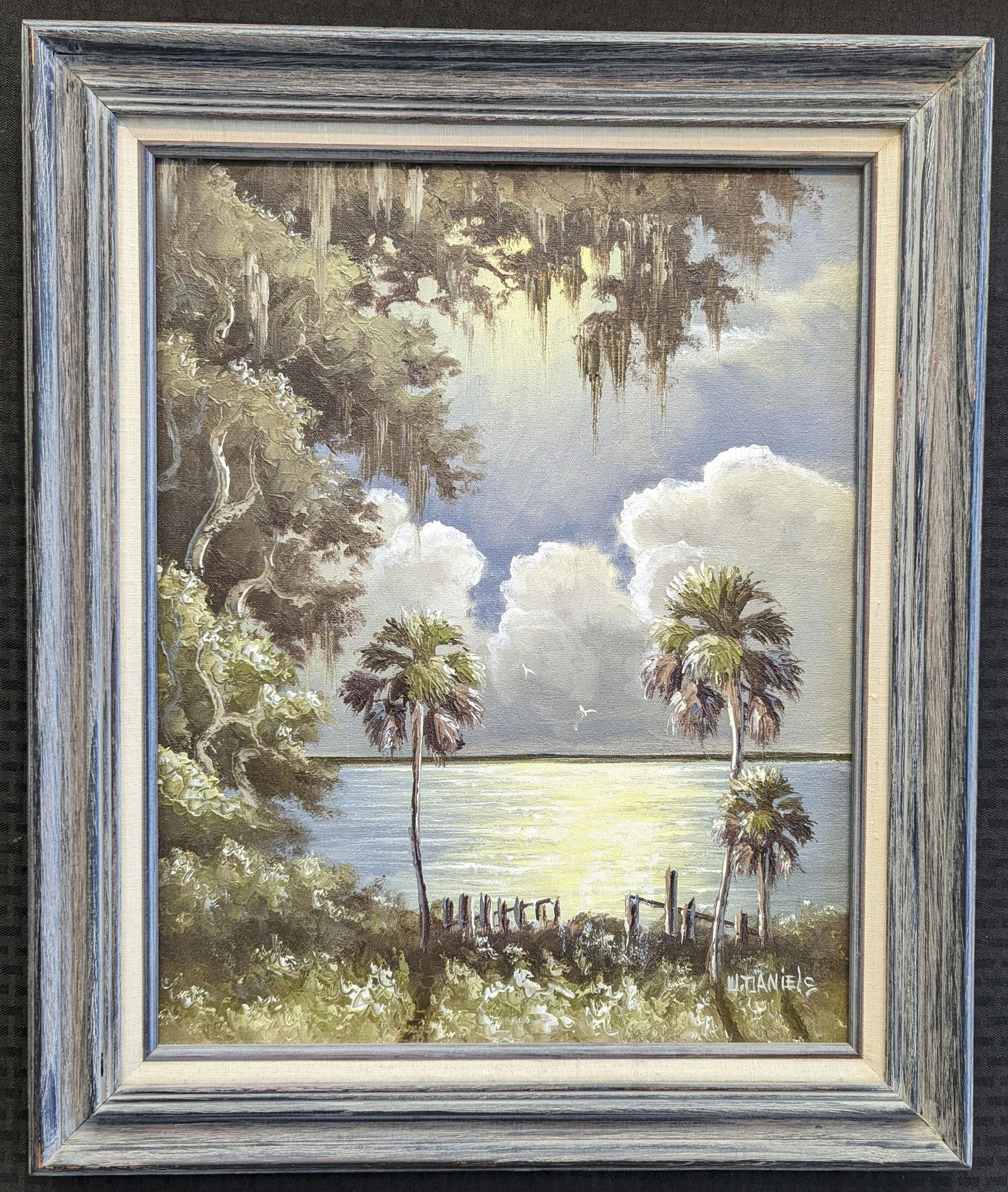 Willie Daniels 20x16 'River Palms' (1 of 4)