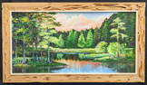 Robert Butler 18x36 'Cypress Bend'