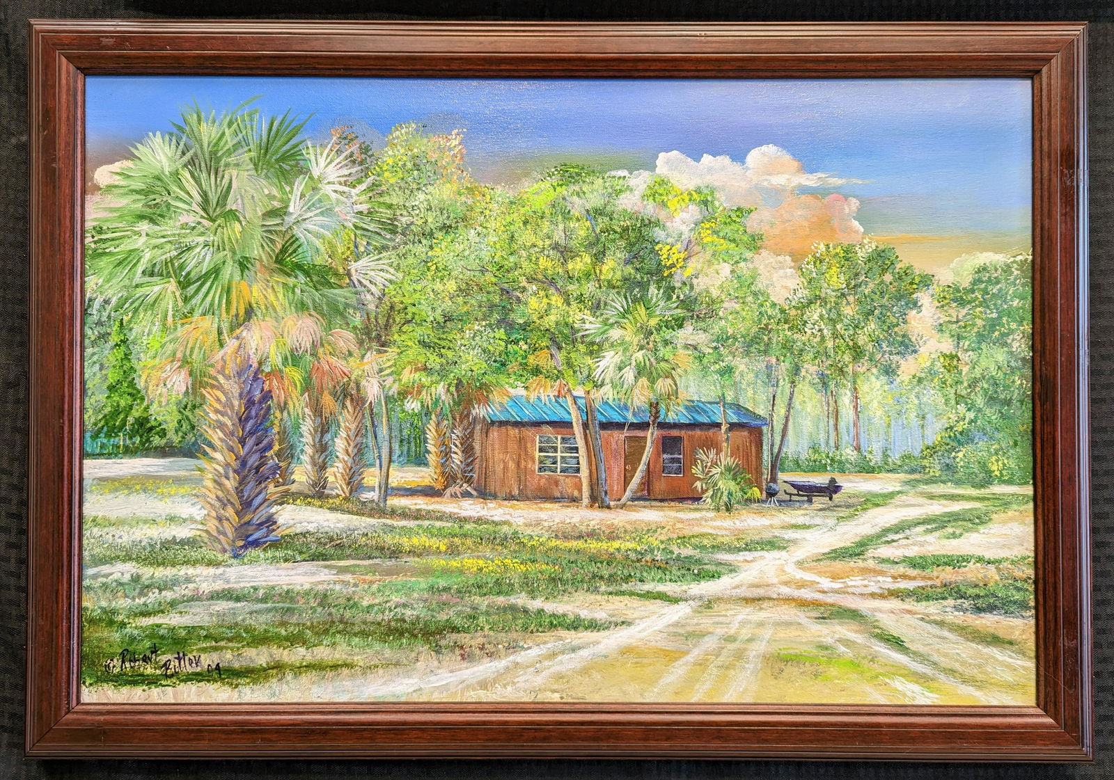 Robert Butler 20x30 'Backcountry Cabin' (1 of 4)