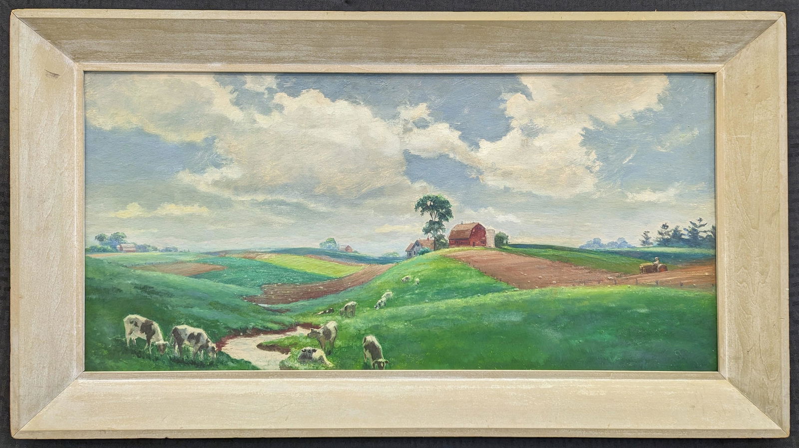 A.E. Backus 15x31 'Grazing on the Farm' (1 of 5)