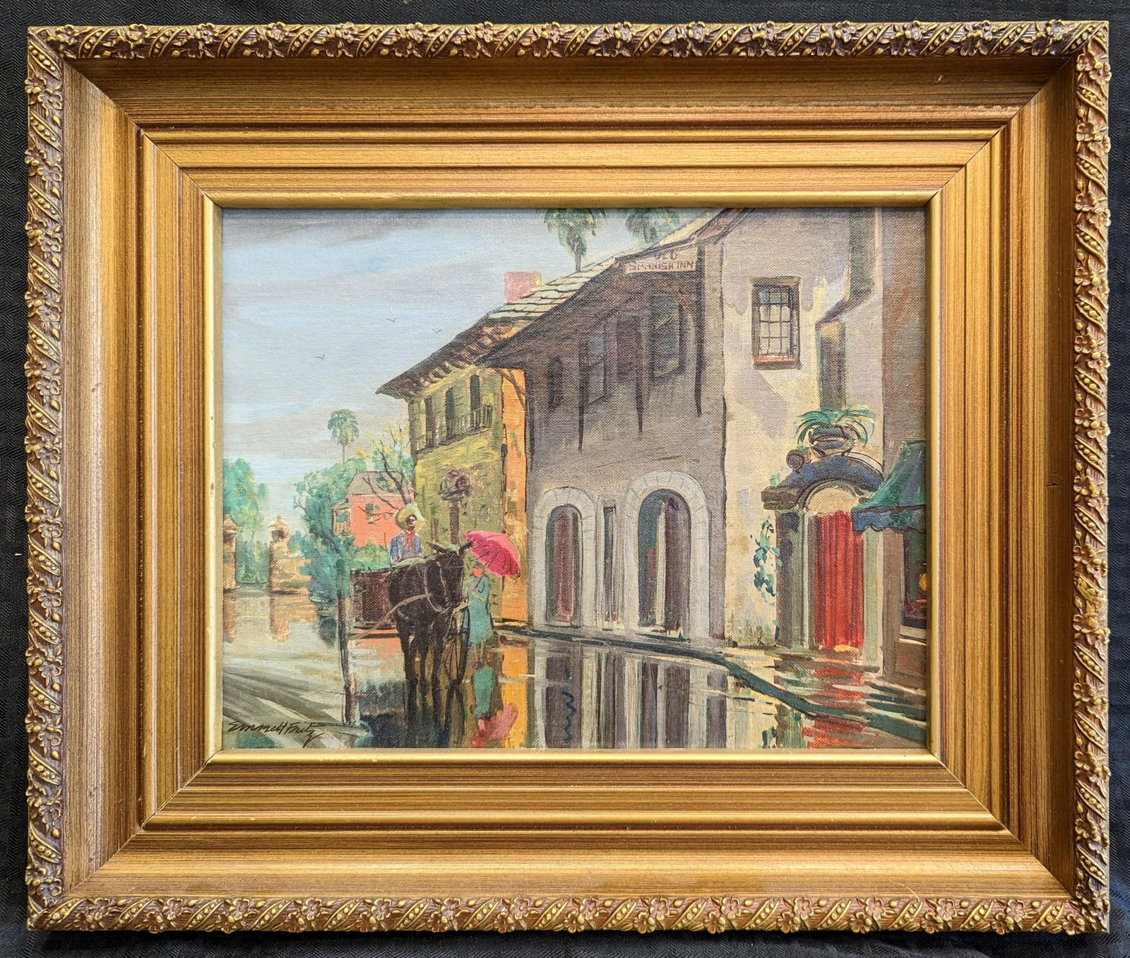 Emmet Fritz 12x16 'City Gates on St. George St.' (1 of 4)