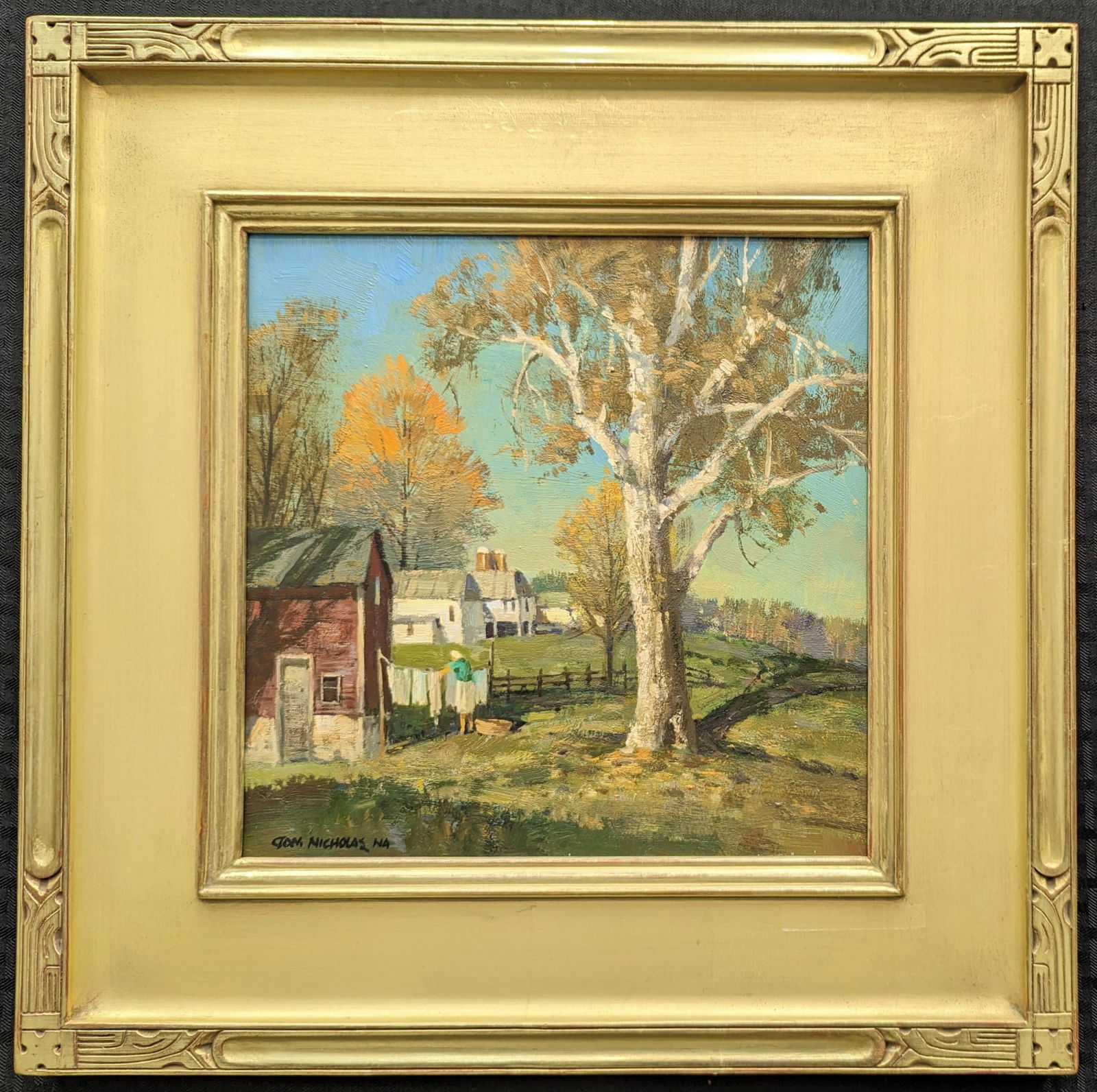 Tom Nicholas 12x12 'Wash Day' (1 of 4)