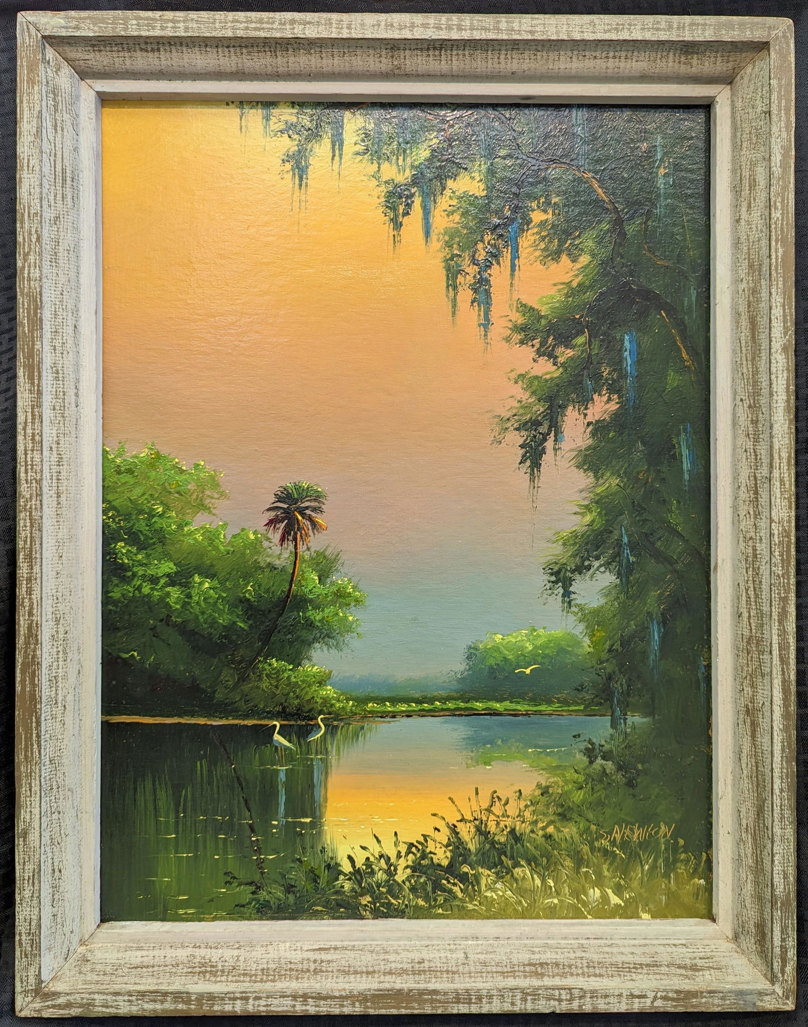 Sam Newton 24x18 'Sunset Colors' (1 of 6)