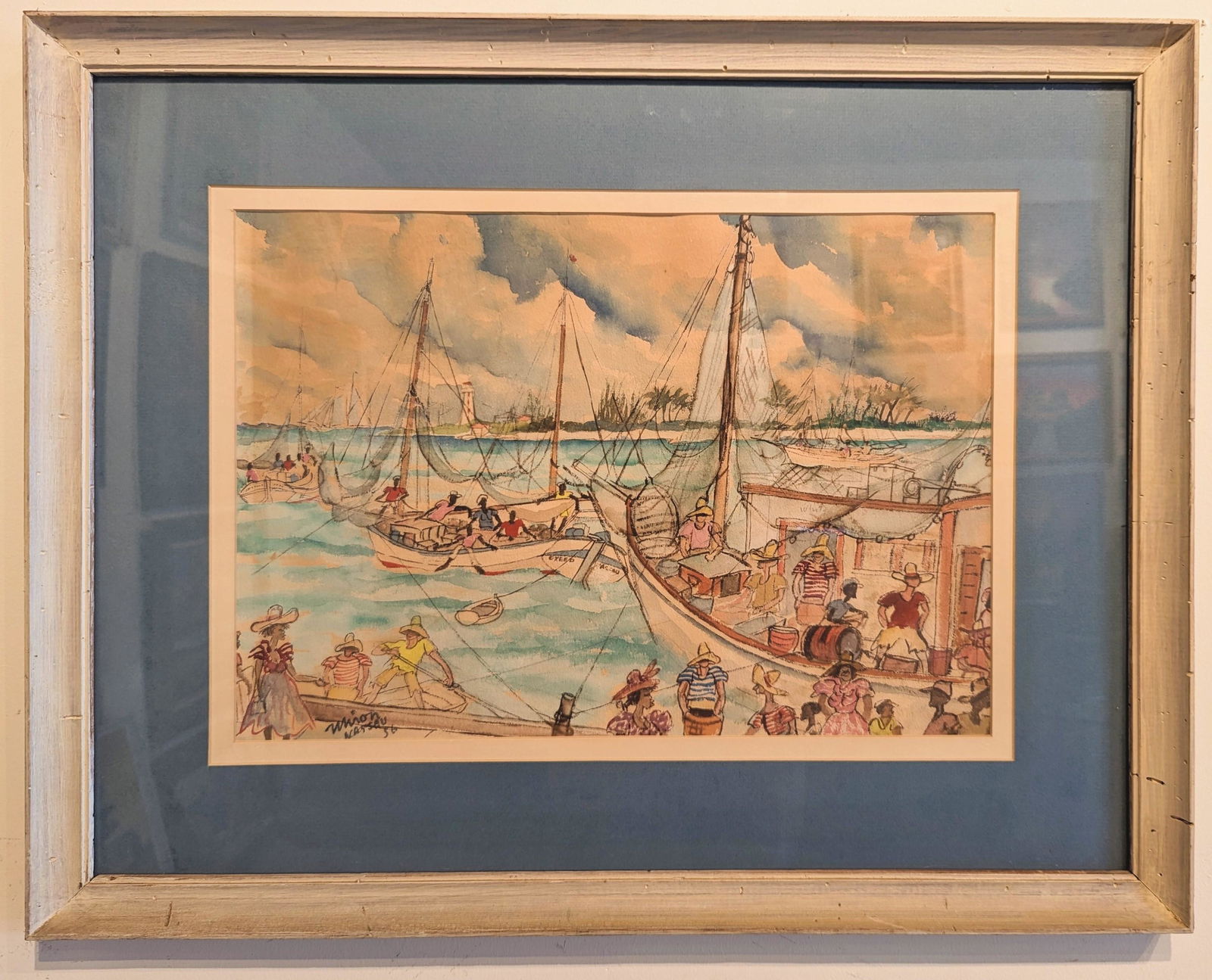 Joe Miron 'Nassau Bahamas'  14x19 (1 of 4)