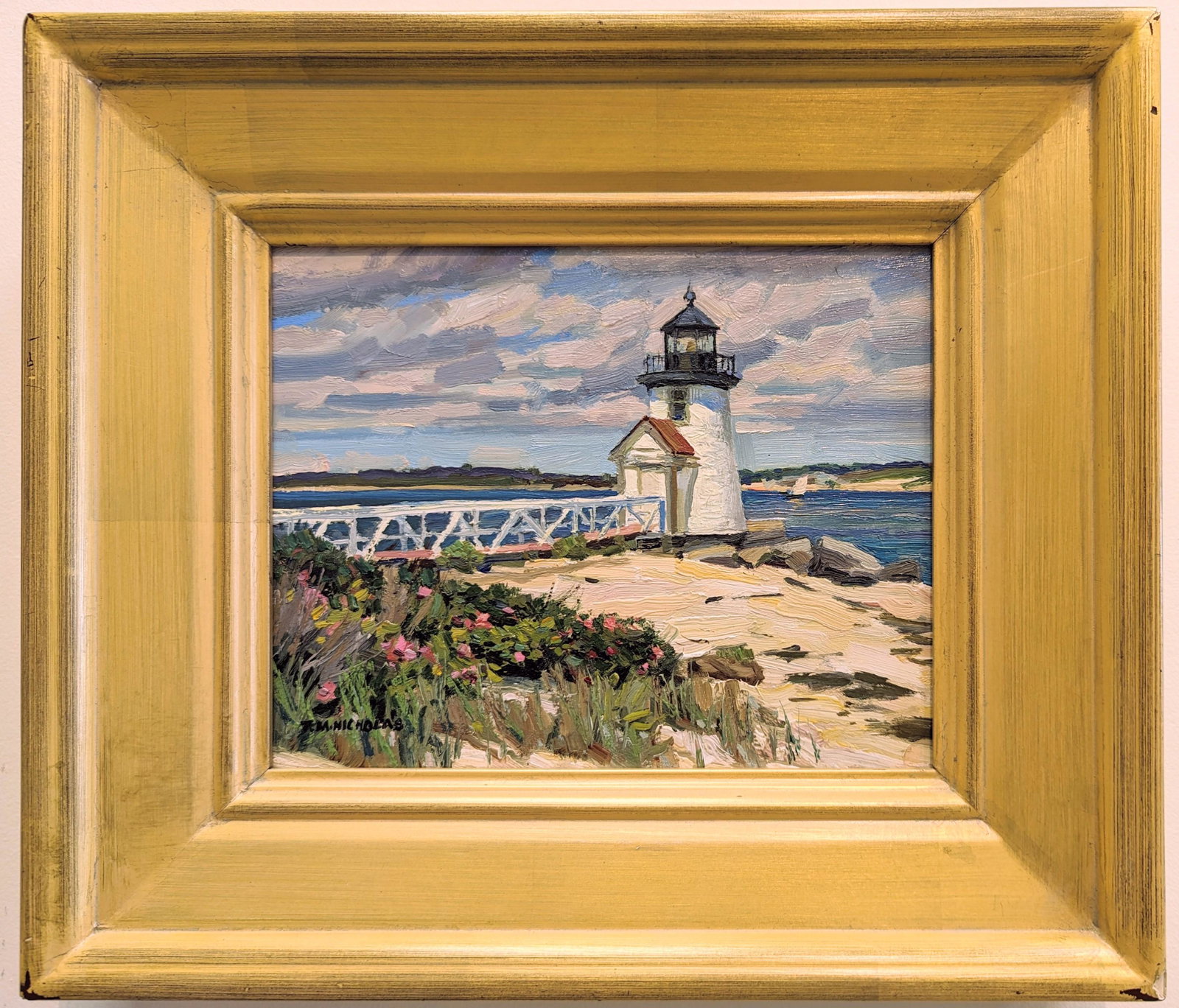 T.M. Nicholas 8x10 'Nantucket Lighthouse' (1 of 4)