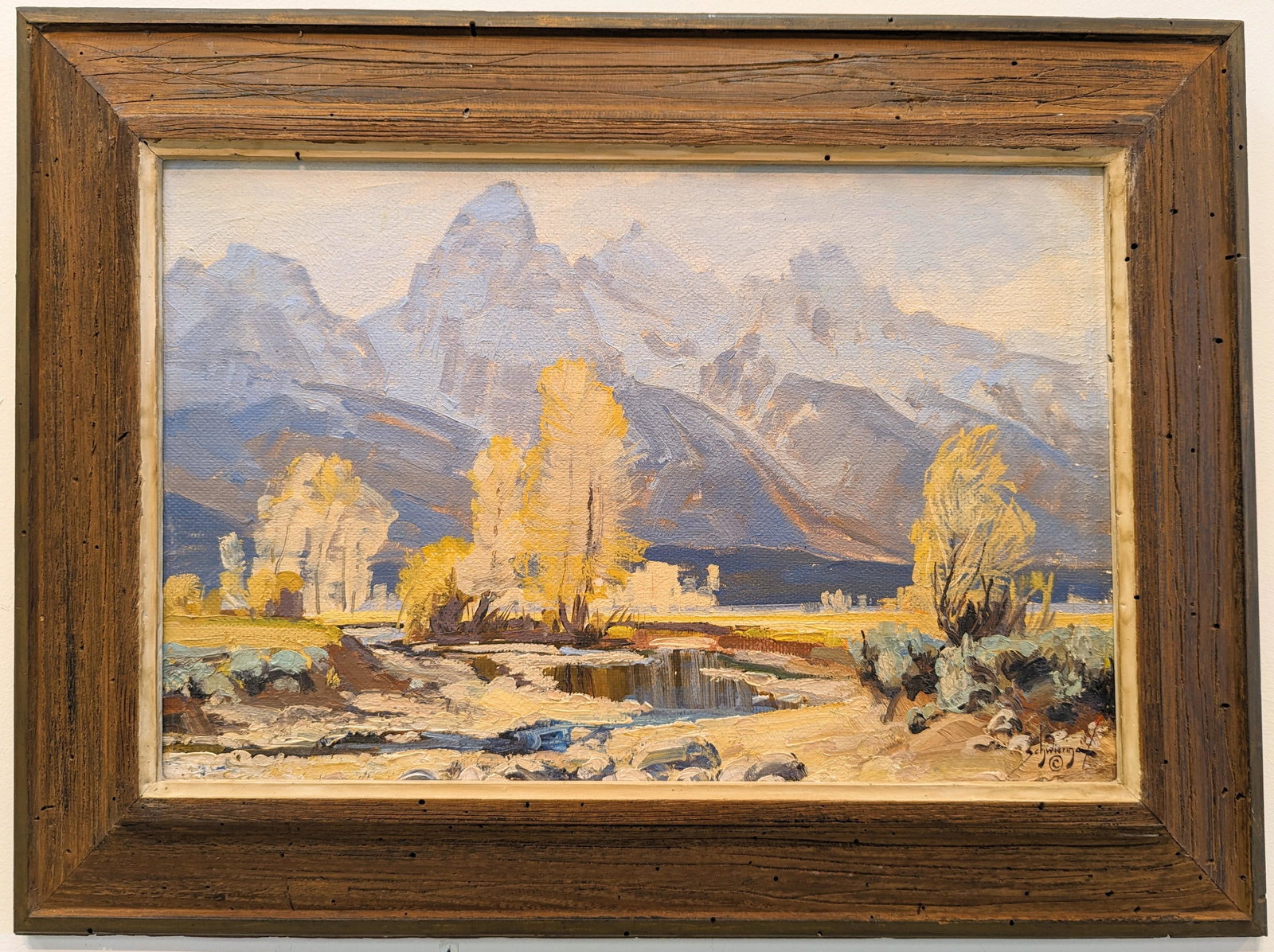 Conrad Schwiering 12 x 18 'The Last of Fall' (1 of 5)